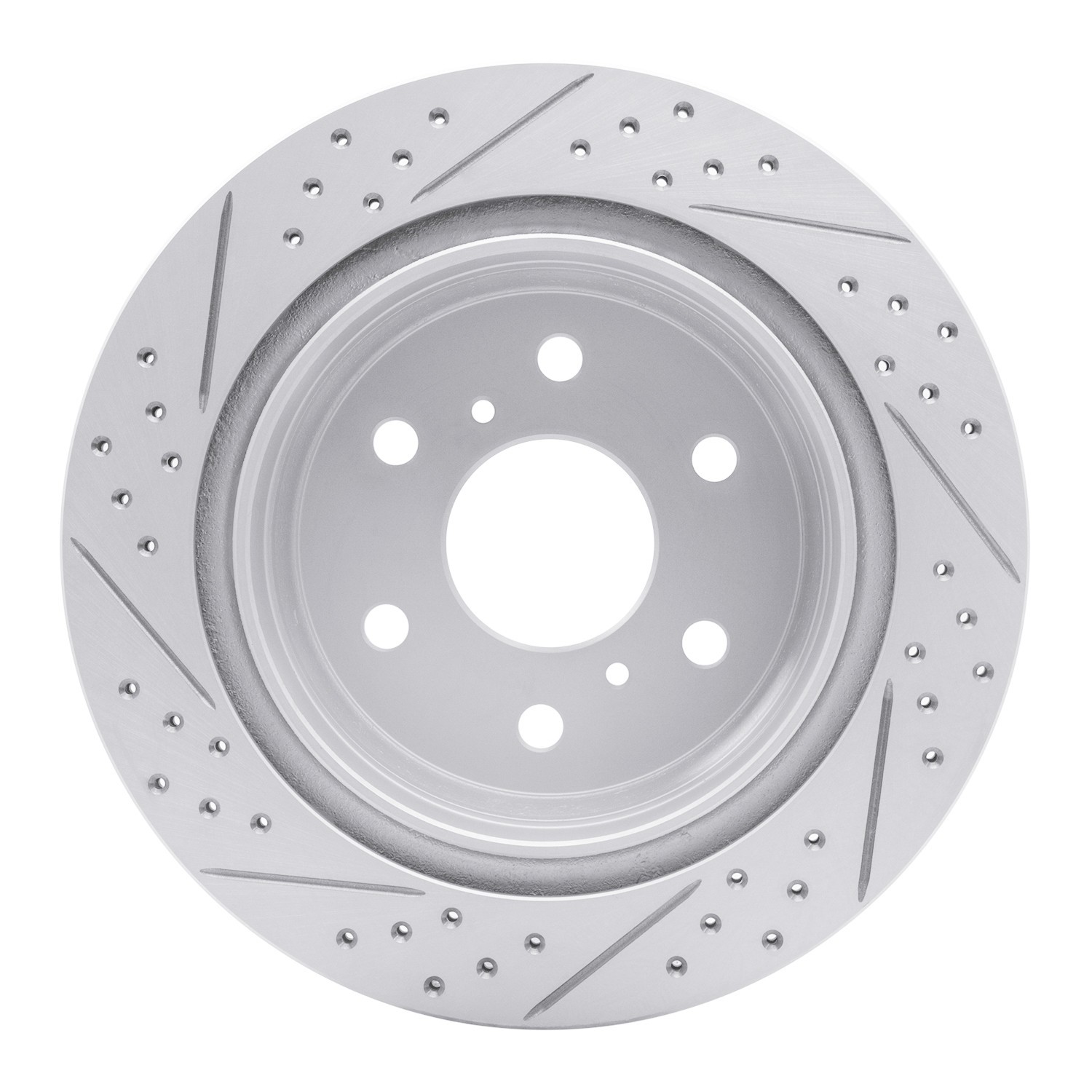 DYN 830-48053R DFC Geoperformance Rotor - Drilled and Slotted - Image 2