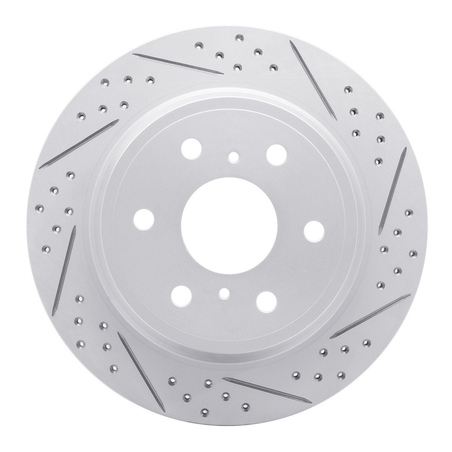 DYN 830-48053R DFC Geoperformance Rotor - Drilled and Slotted - Image 3