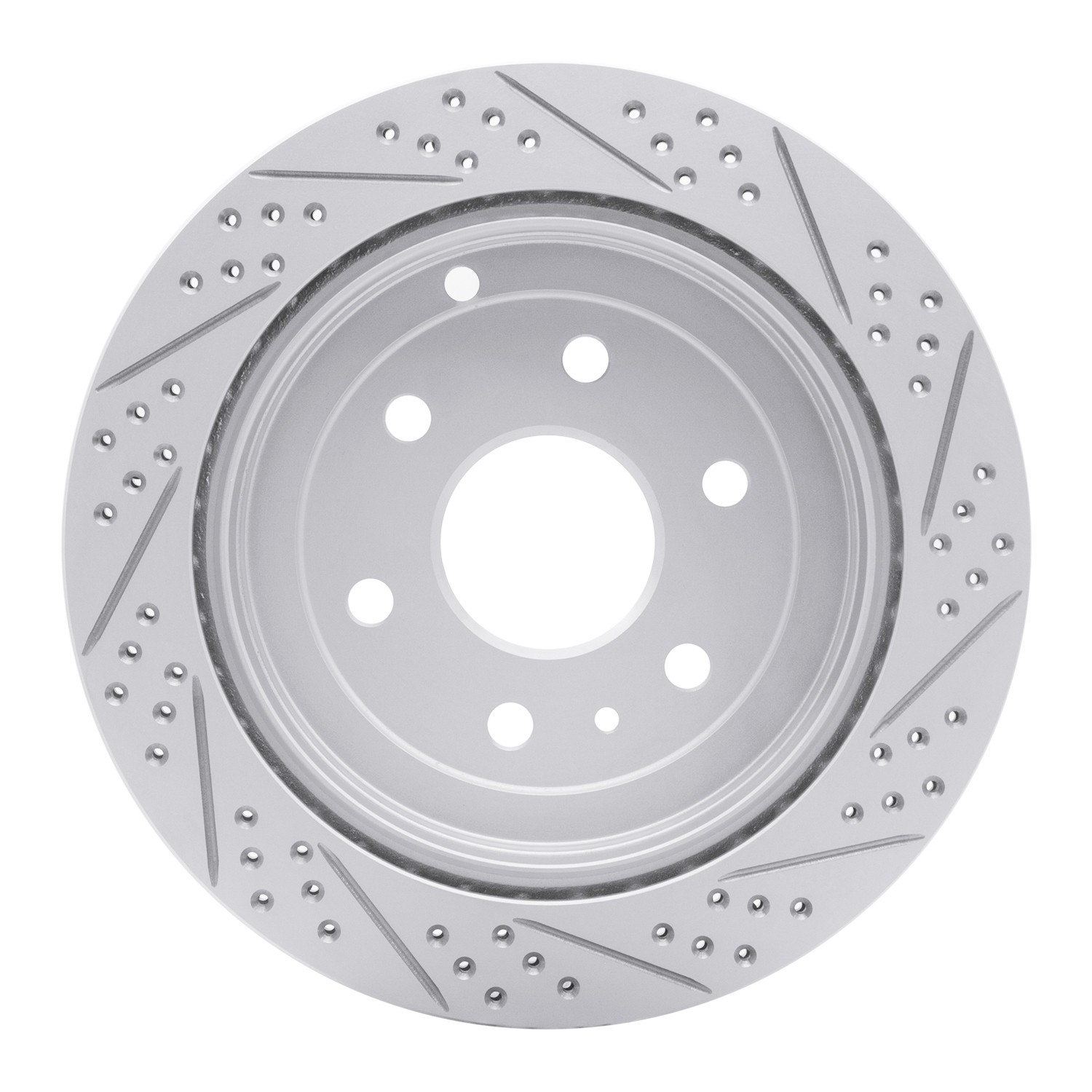 DYN 830-48055L DFC Geoperformance Rotor - Drilled and Slotted - Image 2