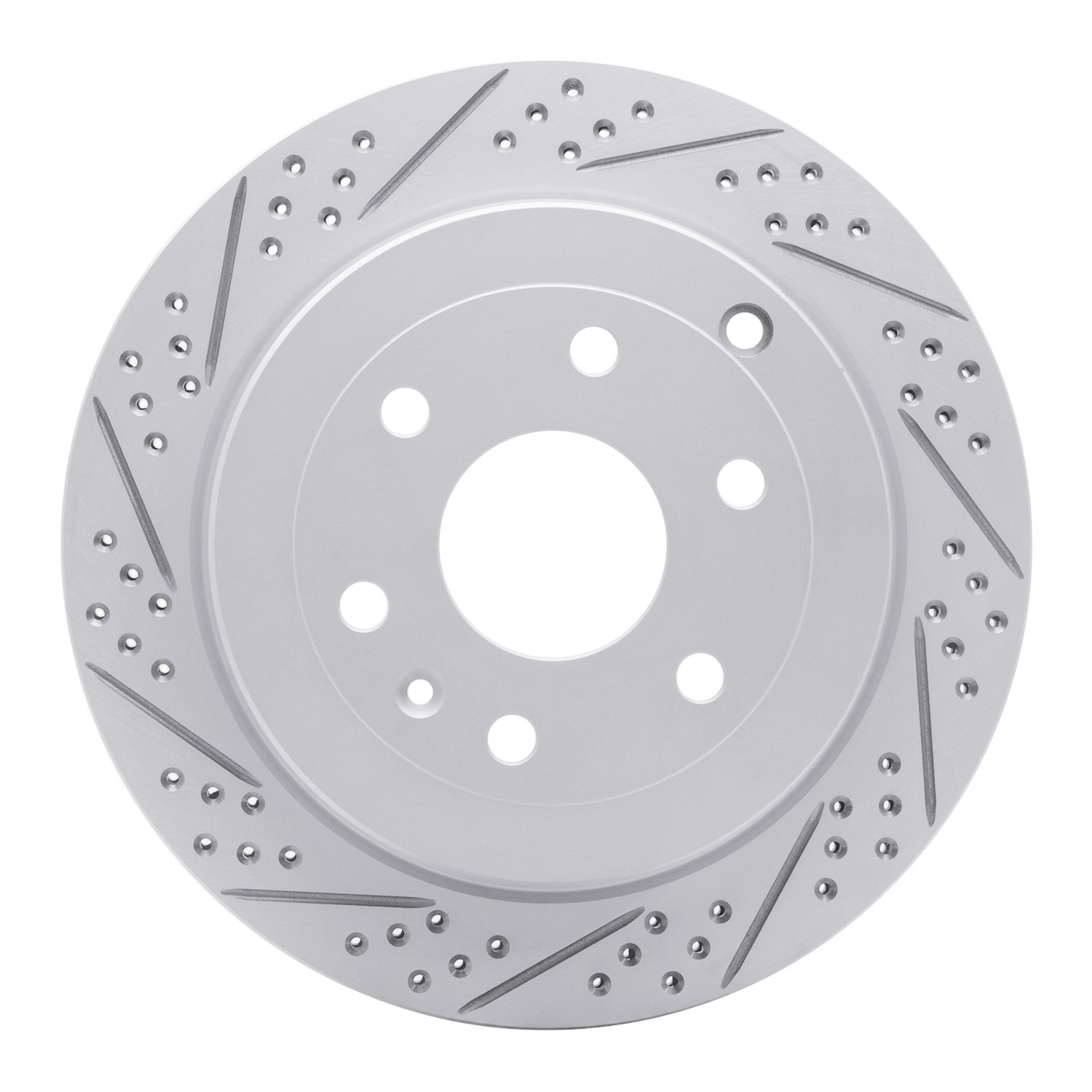 DYN 830-48055L DFC Geoperformance Rotor - Drilled and Slotted - Image 3