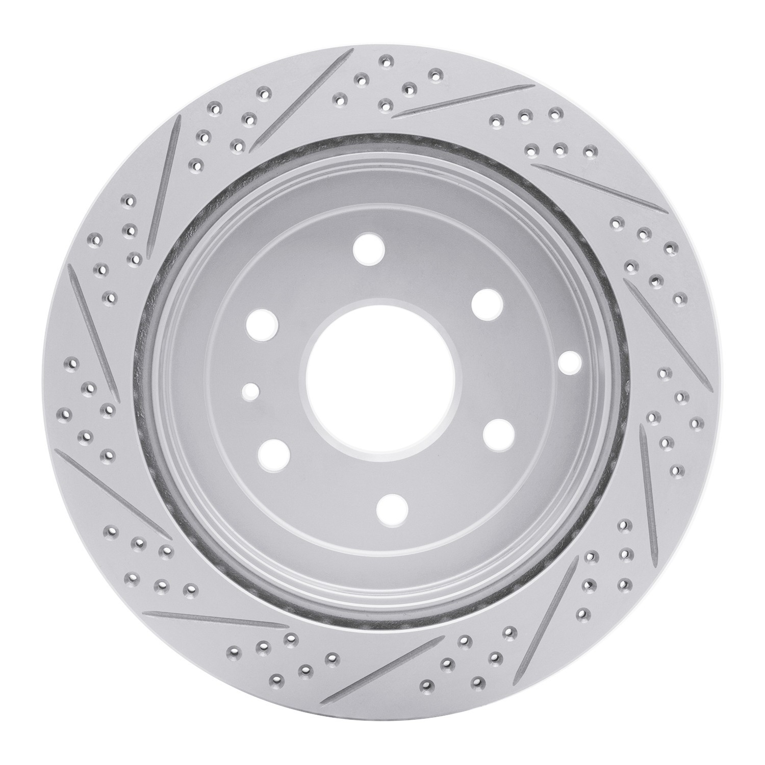 DYN 830-48055R DFC Geoperformance Rotor - Drilled and Slotted - Image 2