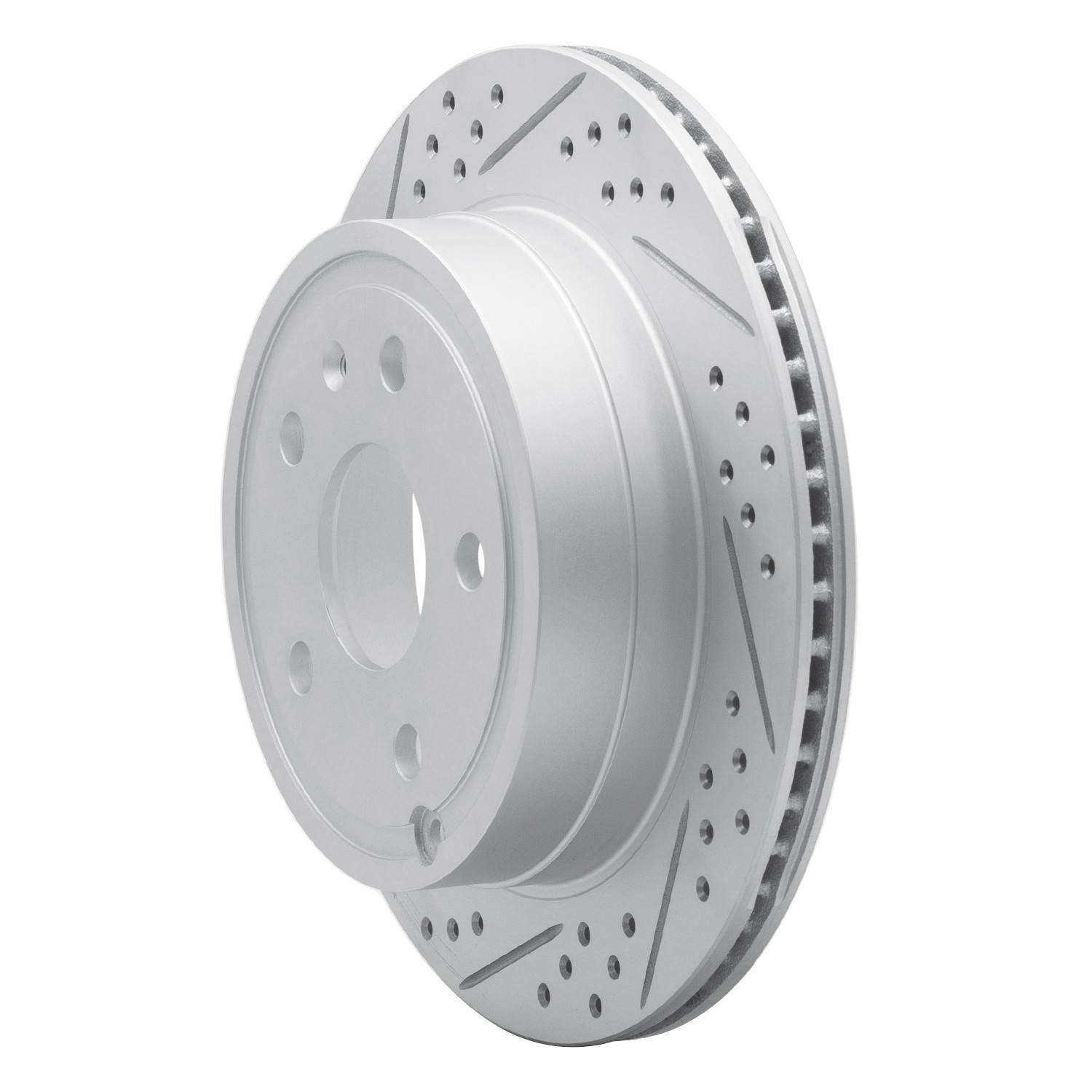 DYN 830-48058L DFC Geoperformance Rotor - Drilled and Slotted