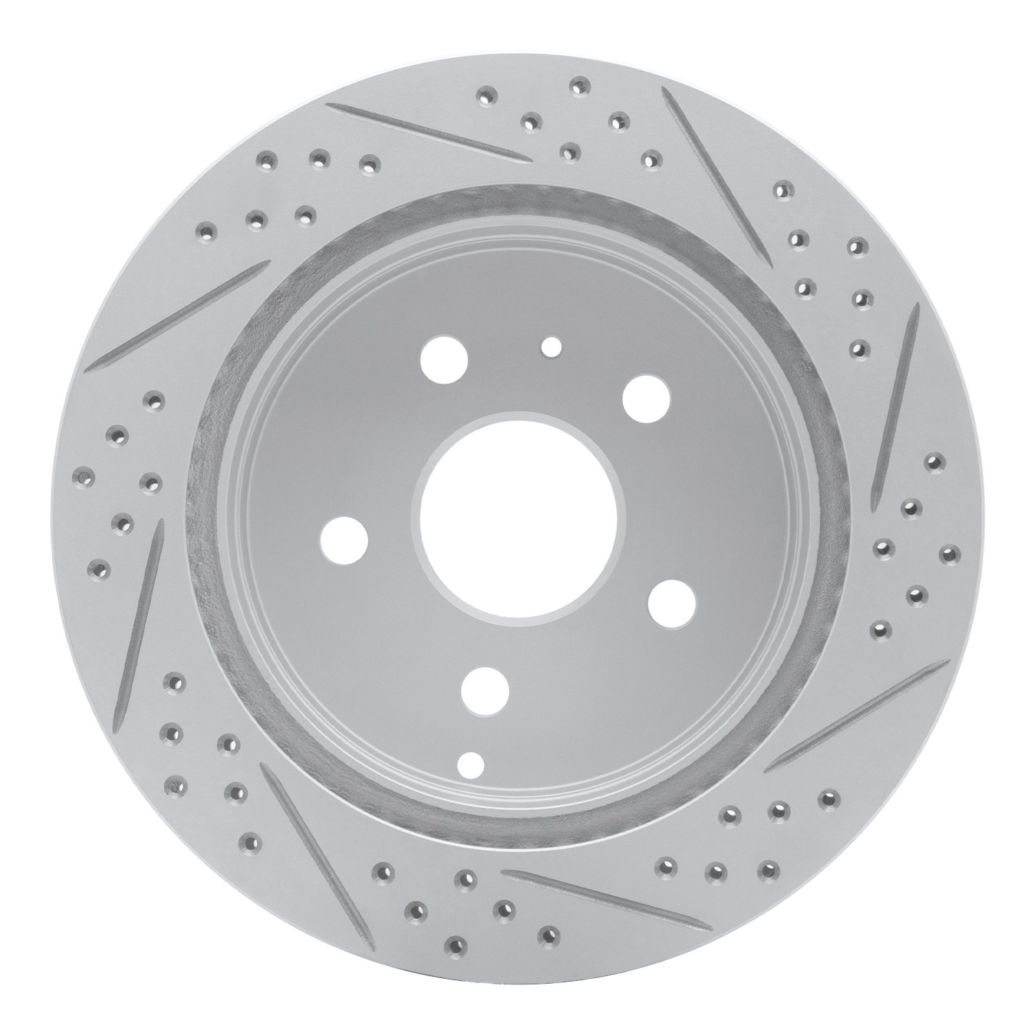 DYN 830-48058L DFC Geoperformance Rotor - Drilled and Slotted - Image 2