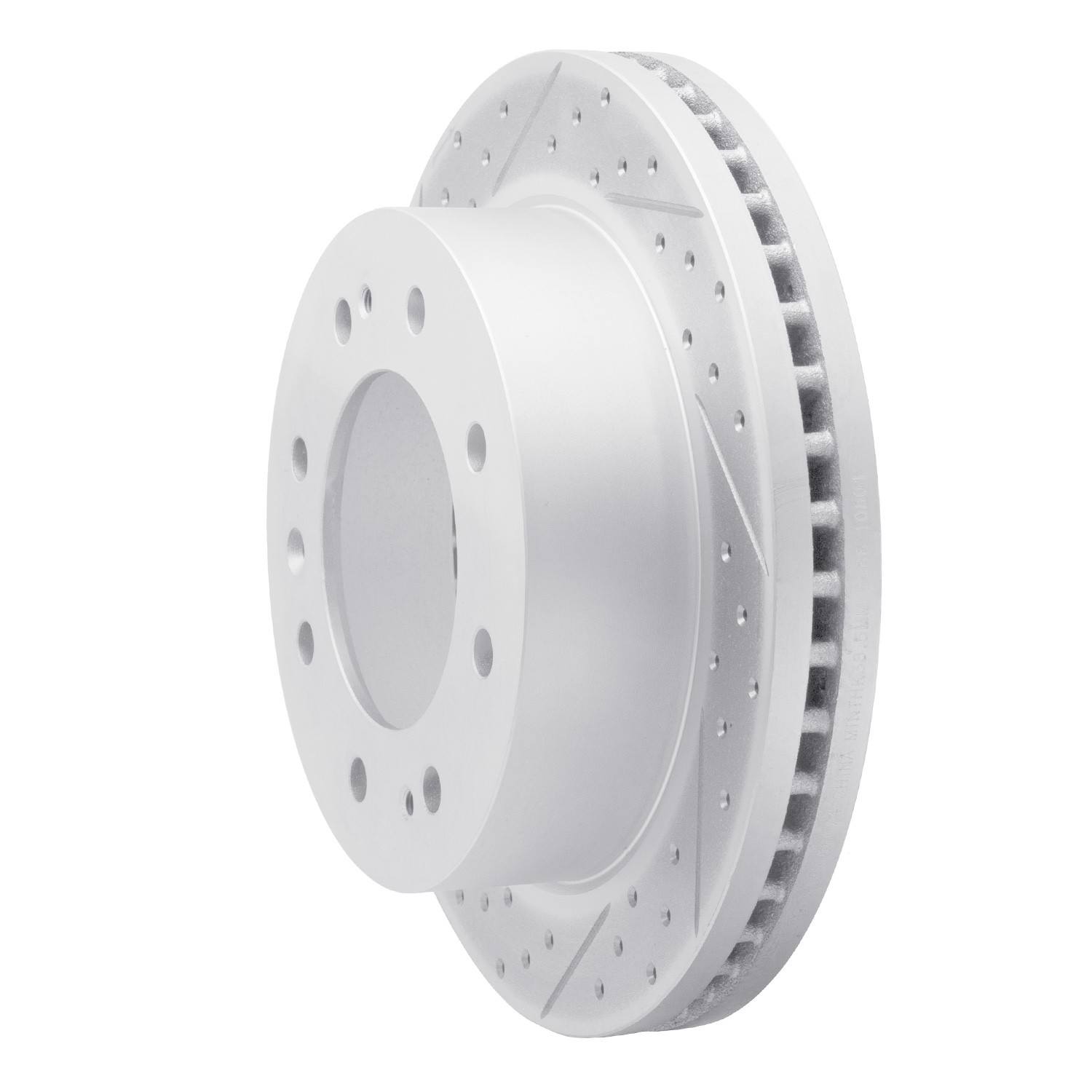 DYN 830-48059L DFC Geoperformance Rotor - Drilled and Slotted
