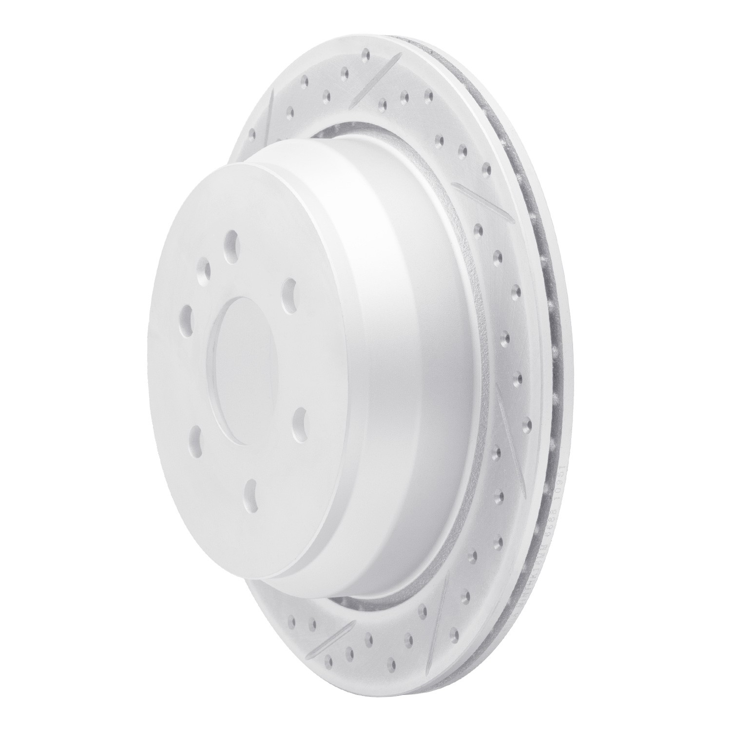 DYN 830-48063L DFC Geoperformance Rotor - Drilled and Slotted