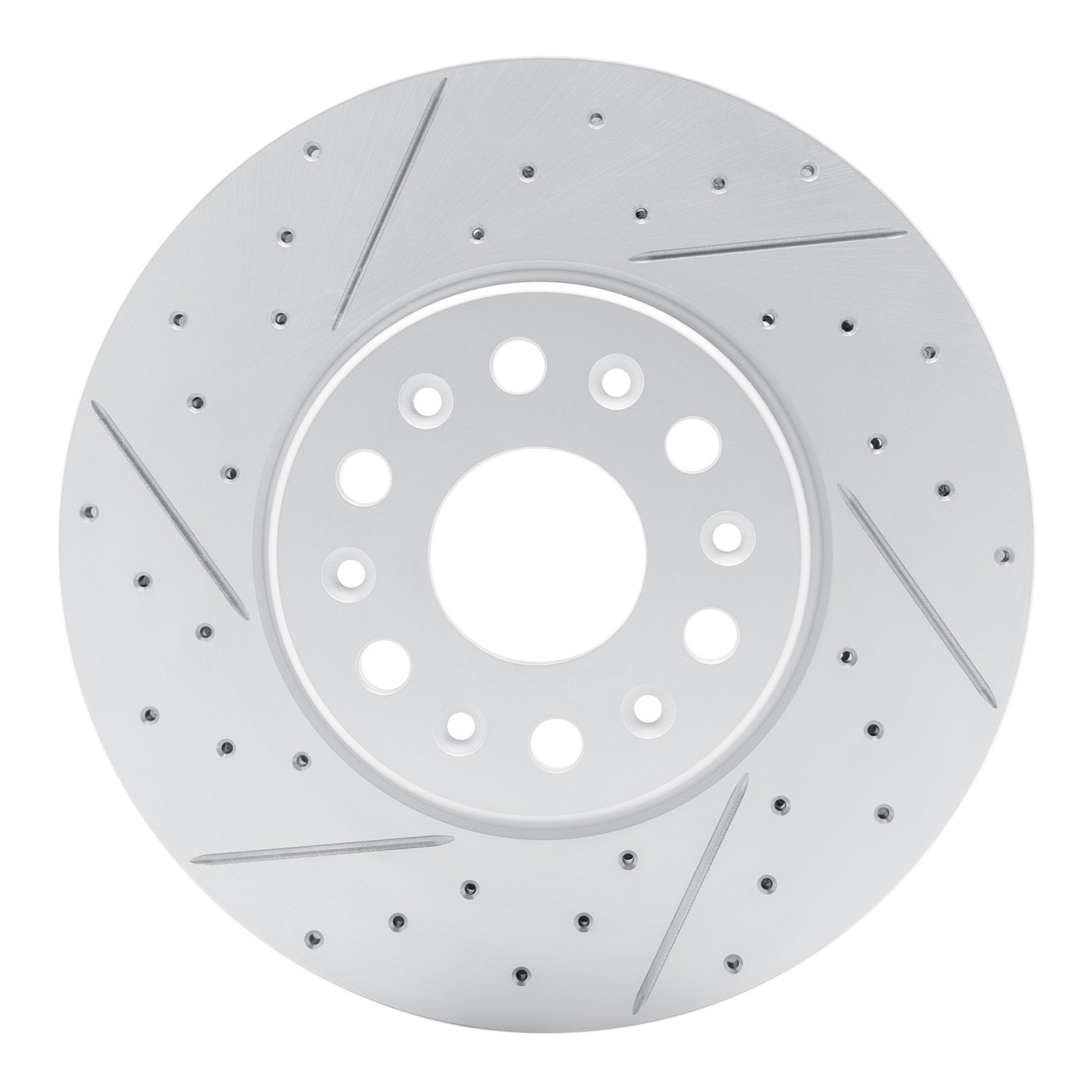 DYN 830-48090L DFC Geoperformance Rotor - Drilled and Slotted