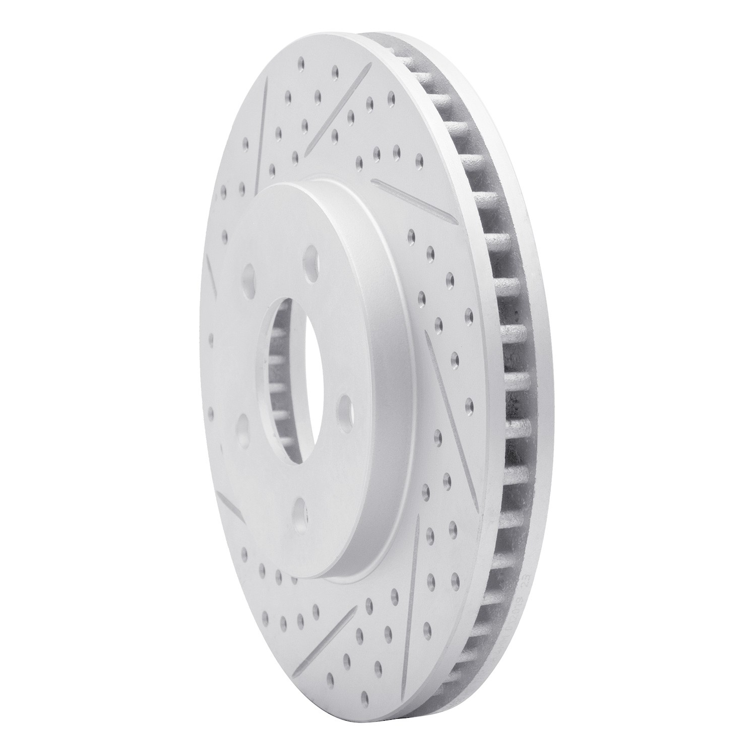 DYN 830-54056L DFC Geoperformance Rotor - Drilled and Slotted