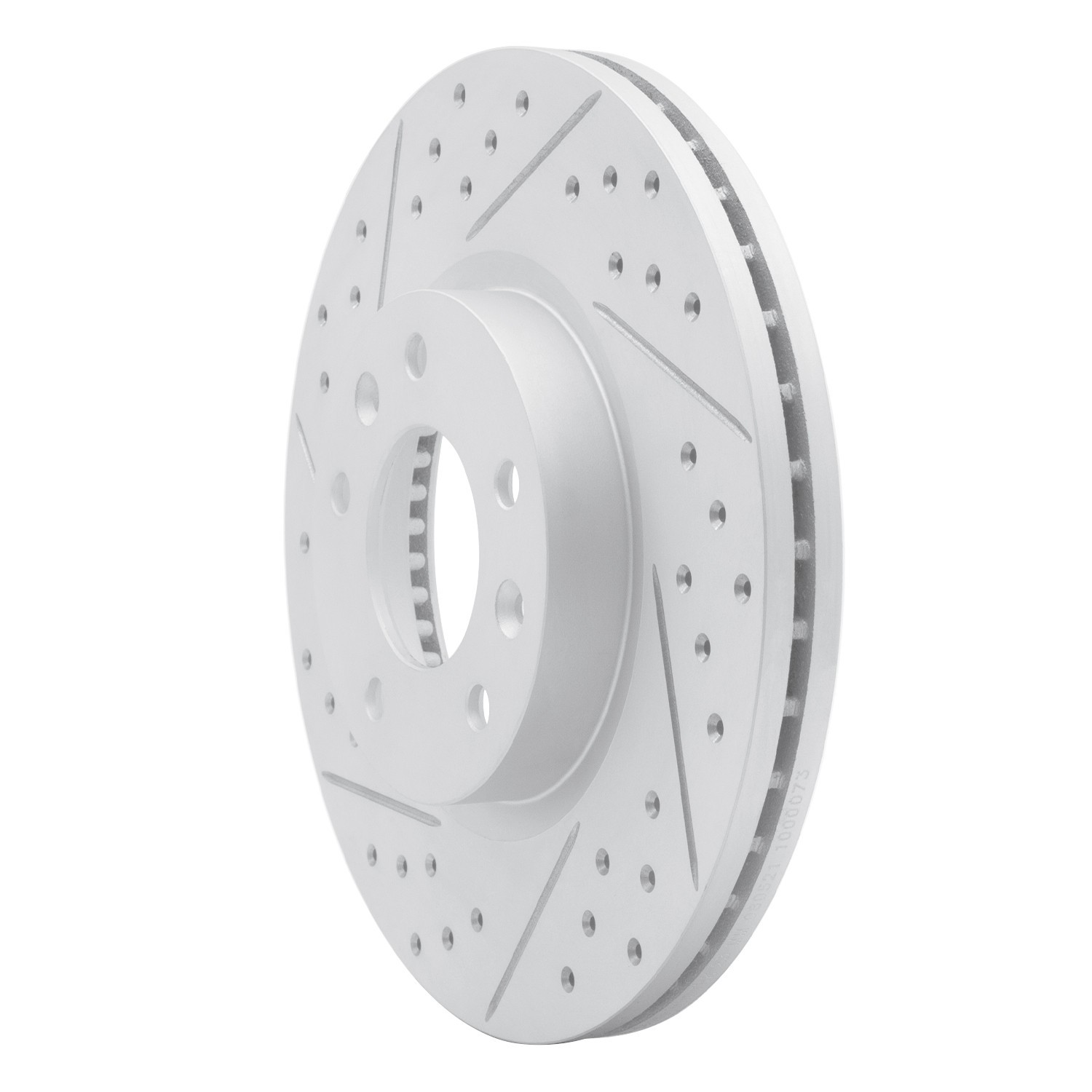 DYN 830-54059L DFC Geoperformance Rotor - Drilled and Slotted