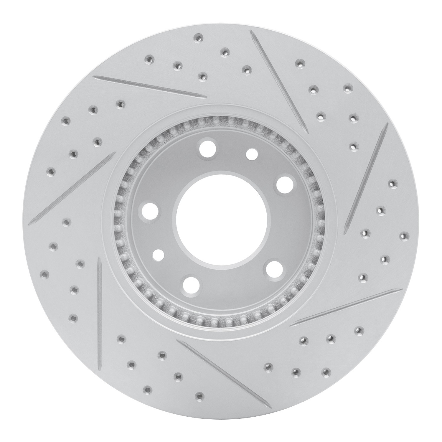 DYN 830-54059L DFC Geoperformance Rotor - Drilled and Slotted - Image 2