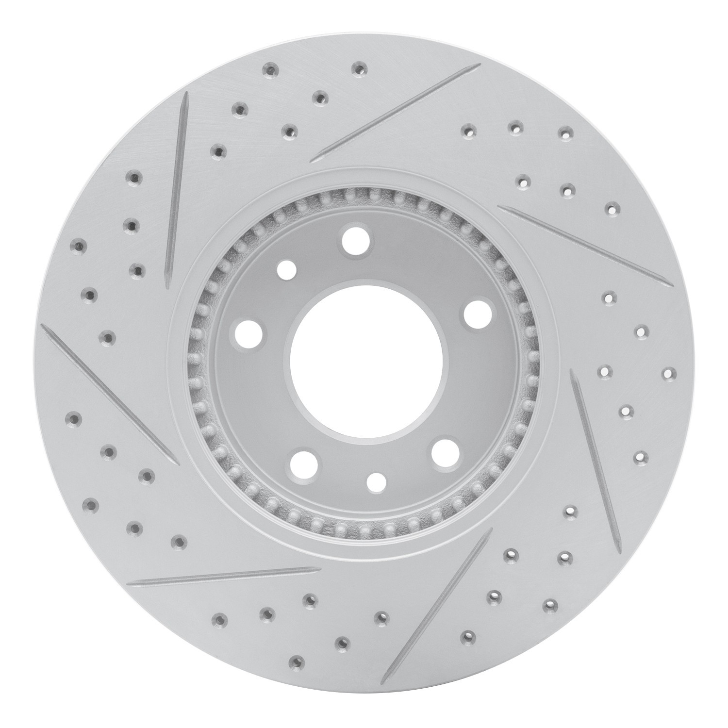 DYN 830-54059R DFC Geoperformance Rotor - Drilled and Slotted - Image 2