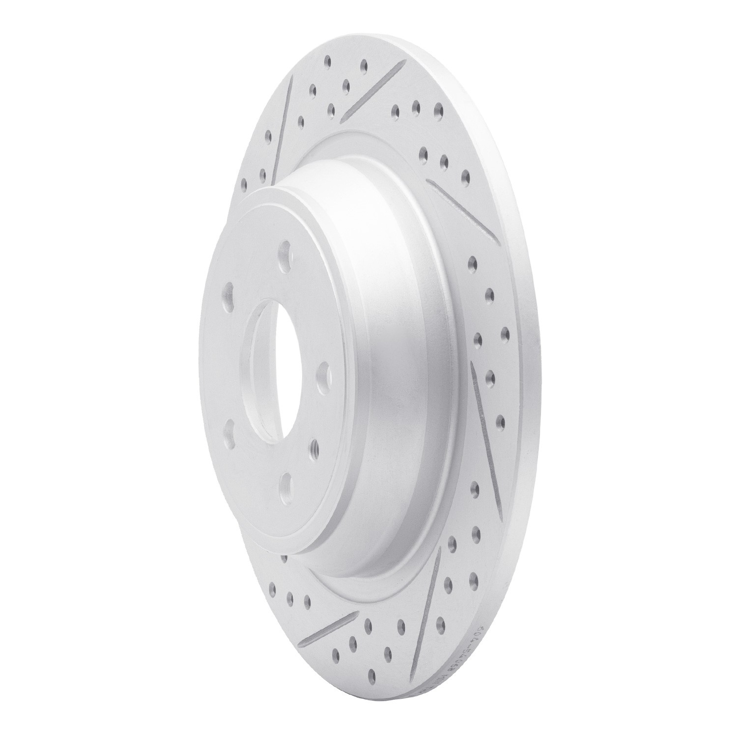 DYN 830-54068L DFC Geoperformance Rotor - Drilled and Slotted