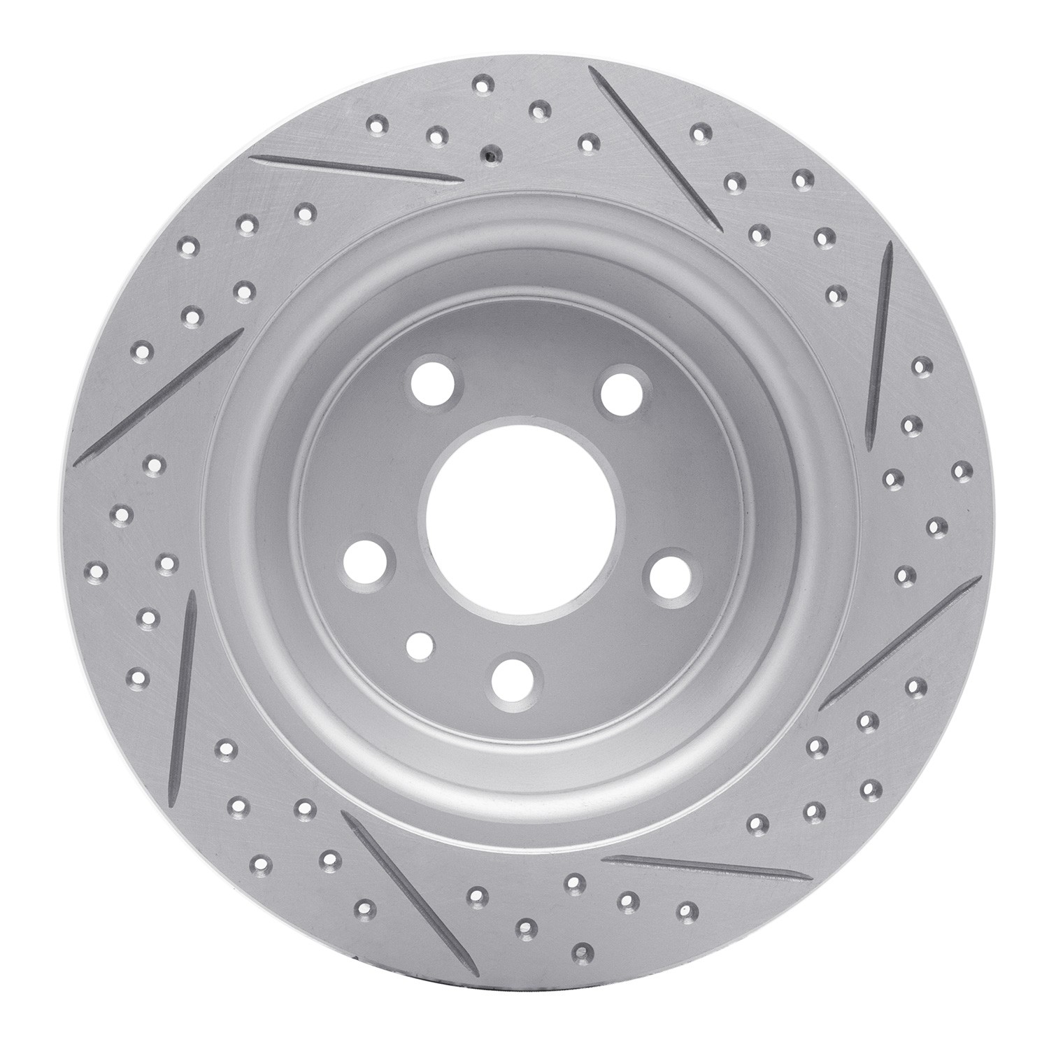 DYN 830-54068L DFC Geoperformance Rotor - Drilled and Slotted - Image 2