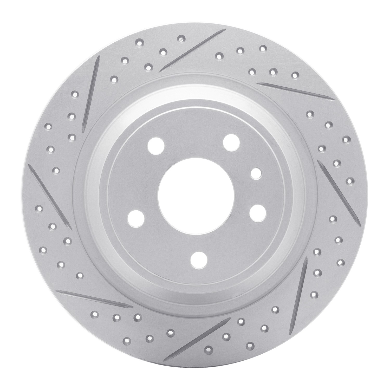 DYN 830-54068L DFC Geoperformance Rotor - Drilled and Slotted - Image 3
