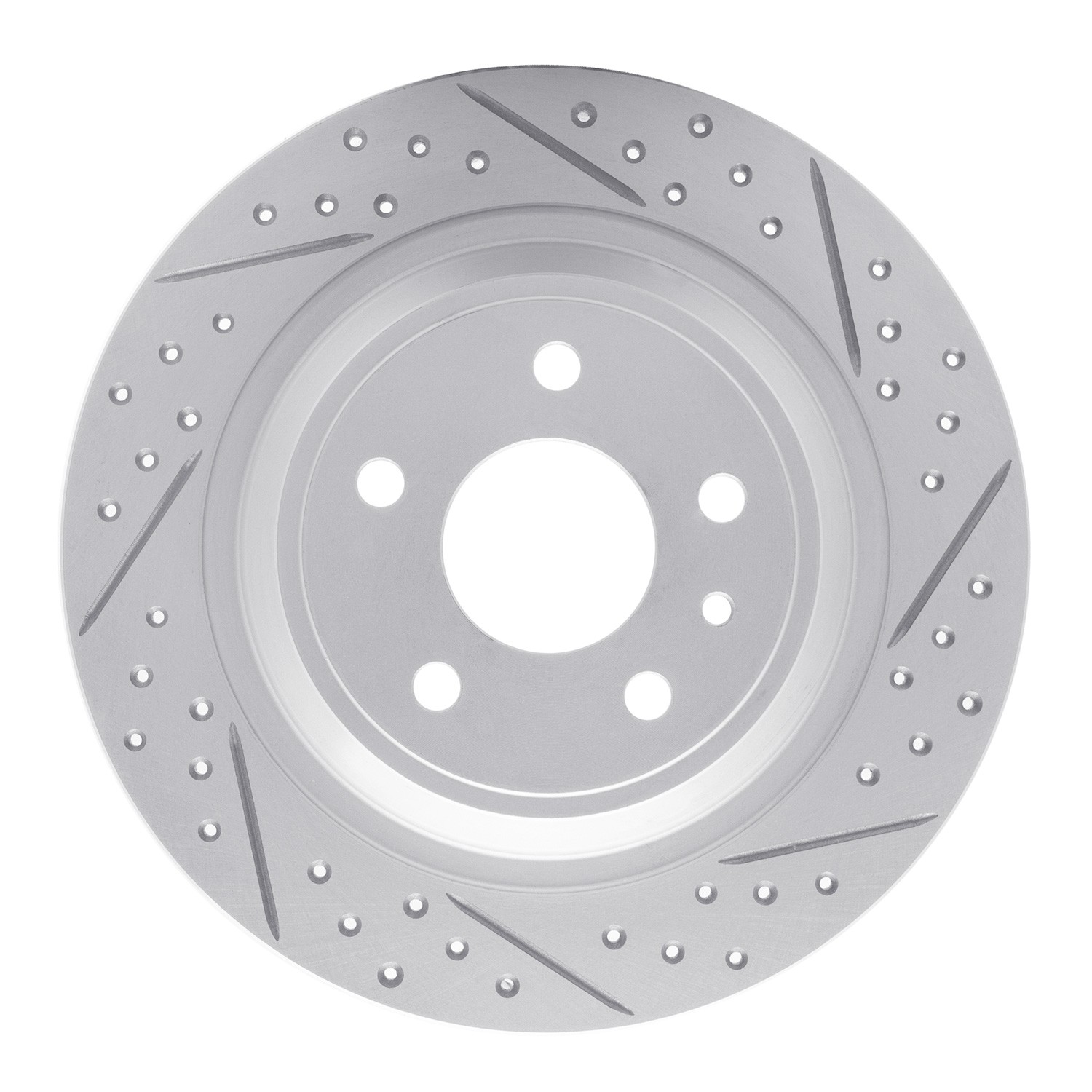 DYN 830-54068R DFC Geoperformance Rotor - Drilled and Slotted - Image 3