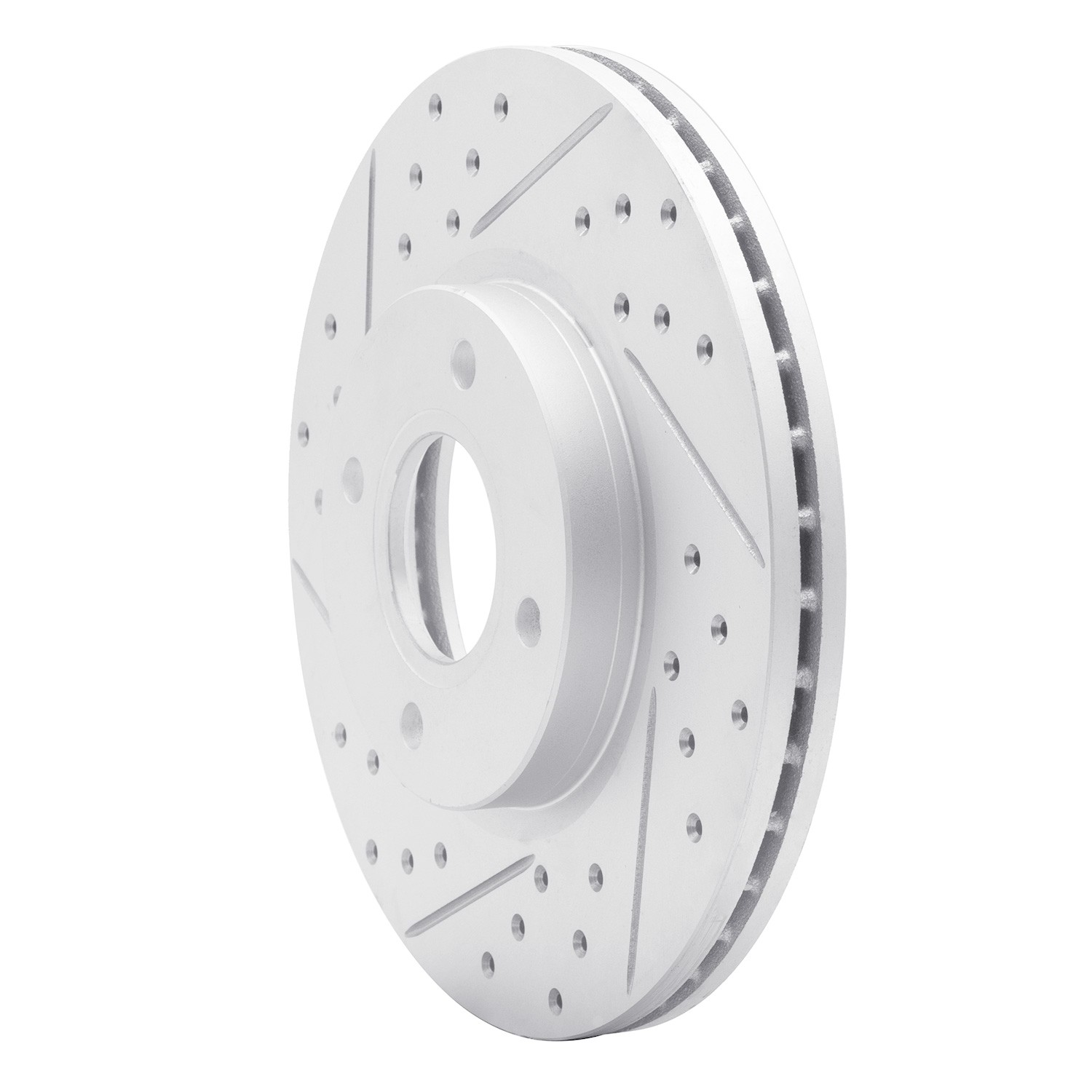 DYN 830-54075L DFC Geoperformance Rotor - Drilled and Slotted