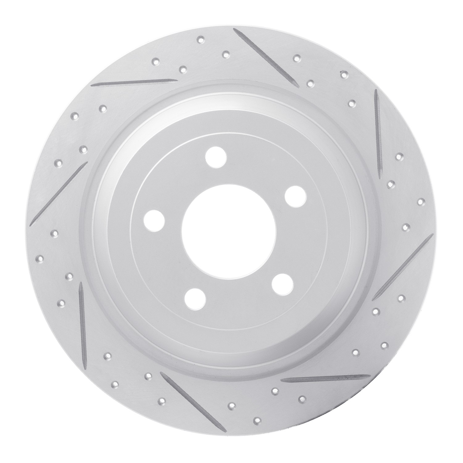 DYN 830-54076R DFC Geoperformance Rotor - Drilled and Slotted - Image 3