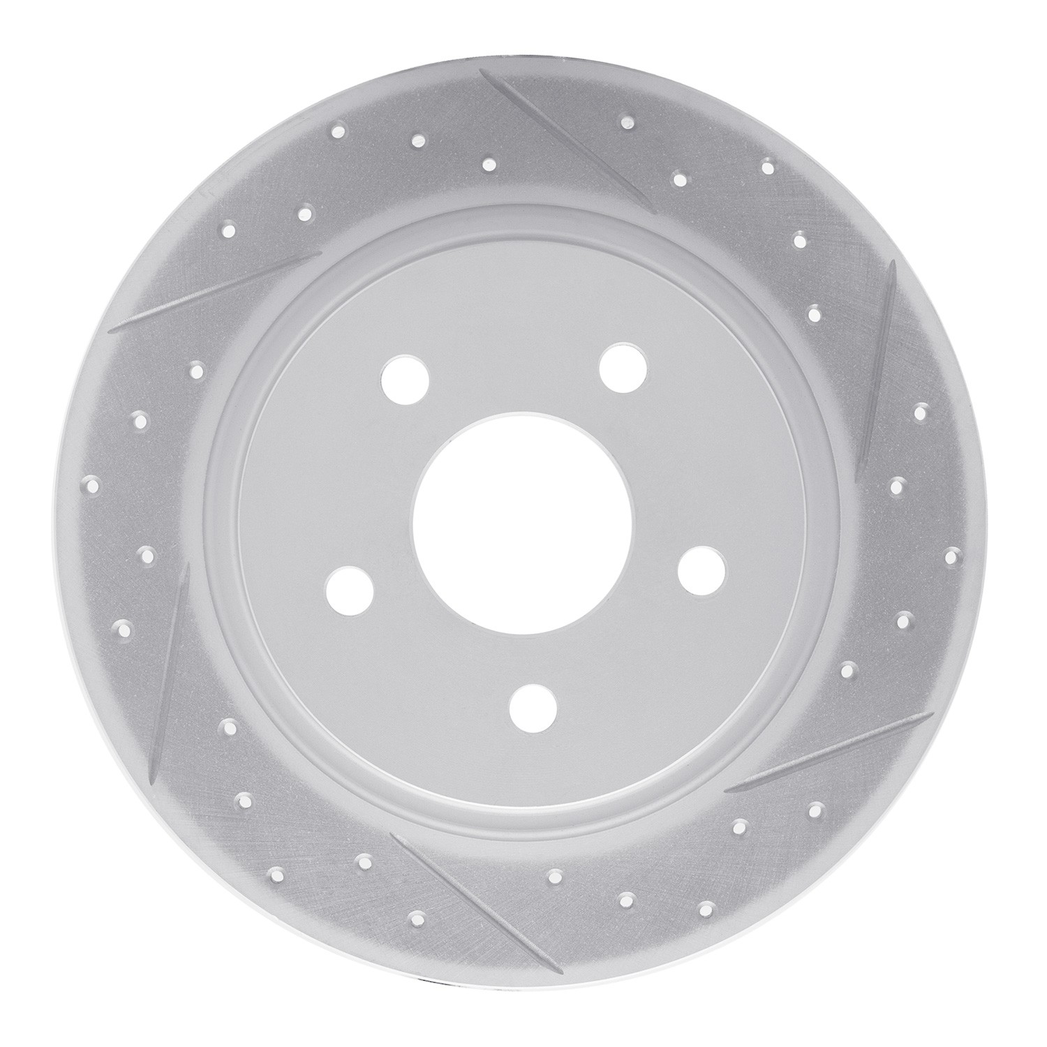 DYN 830-54093R DFC Geoperformance Rotor - Drilled and Slotted - Image 3