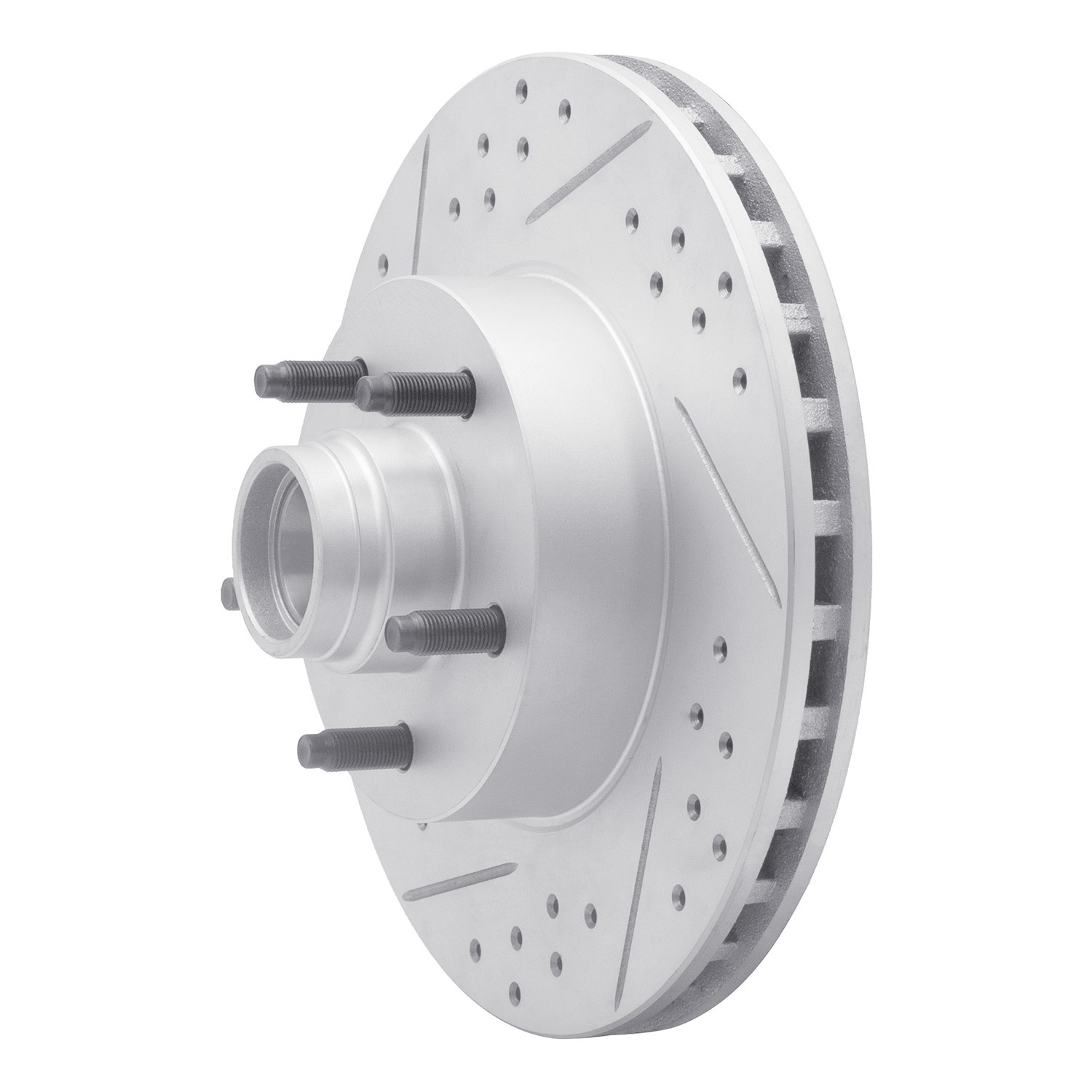 DYN 830-54141L DFC Geoperformance Rotor - Drilled and Slotted