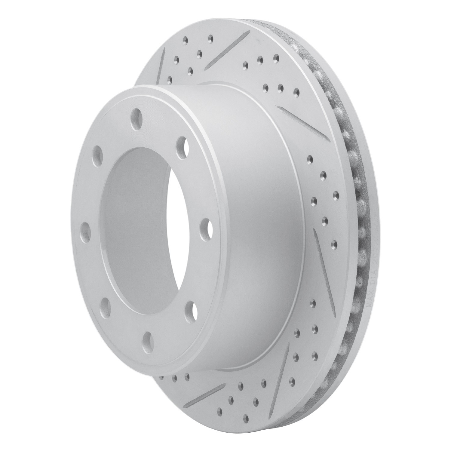 DYN 830-54161L DFC Geoperformance Rotor - Drilled and Slotted