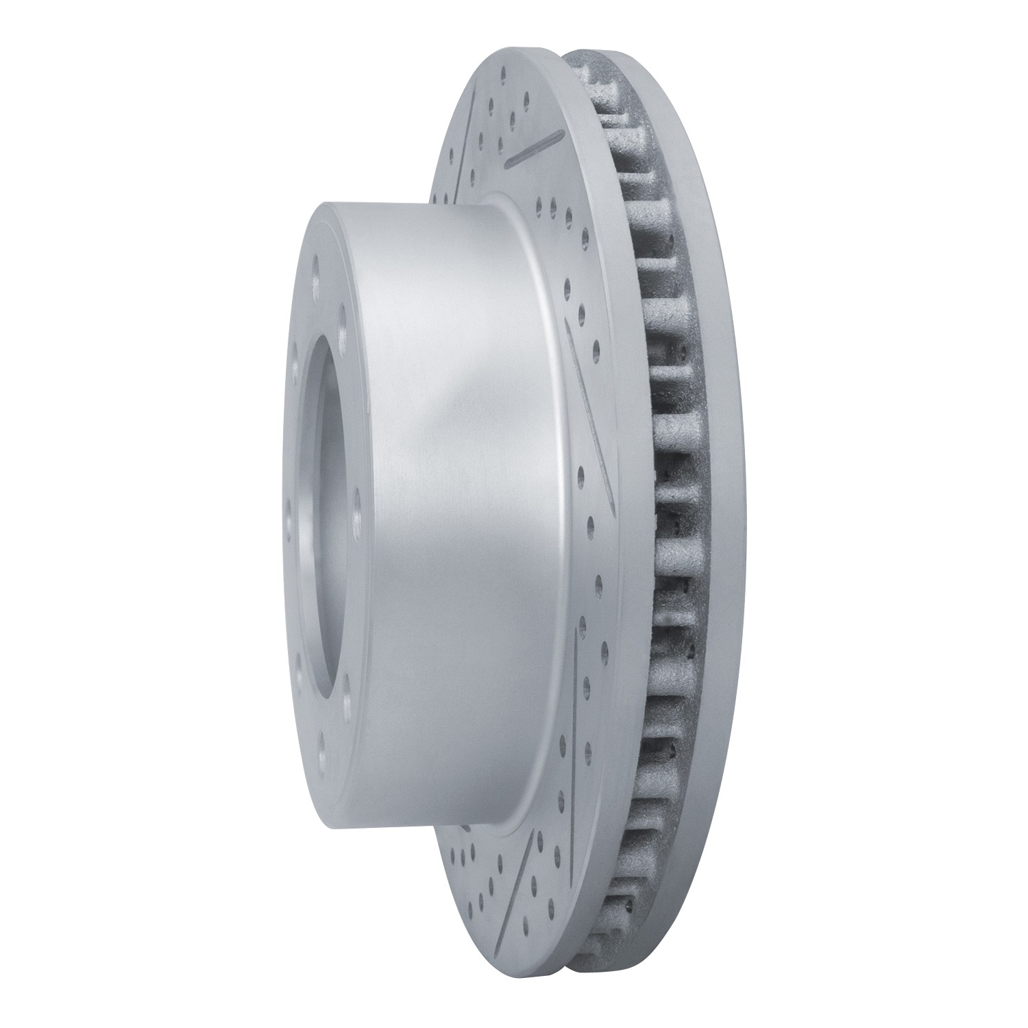 DYN 830-54174L DFC Geoperformance Rotor - Drilled and Slotted