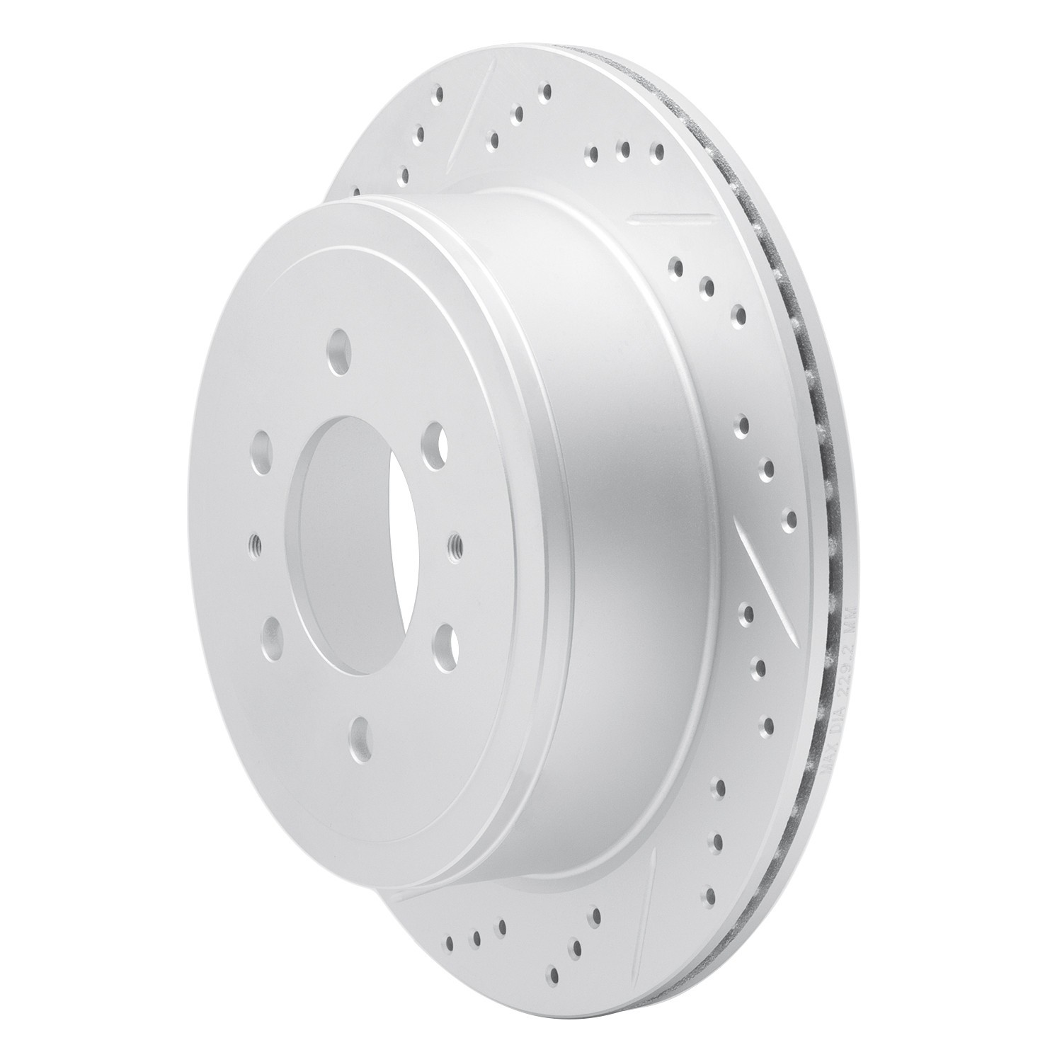 DYN 830-54188L DFC Geoperformance Rotor - Drilled and Slotted