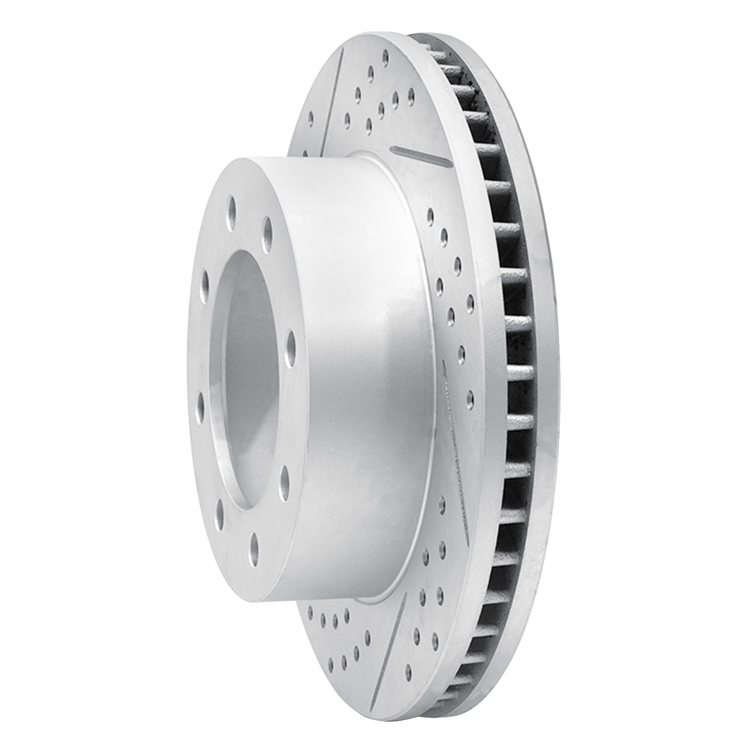 DYN 830-54198L DFC Geoperformance Rotor - Drilled and Slotted