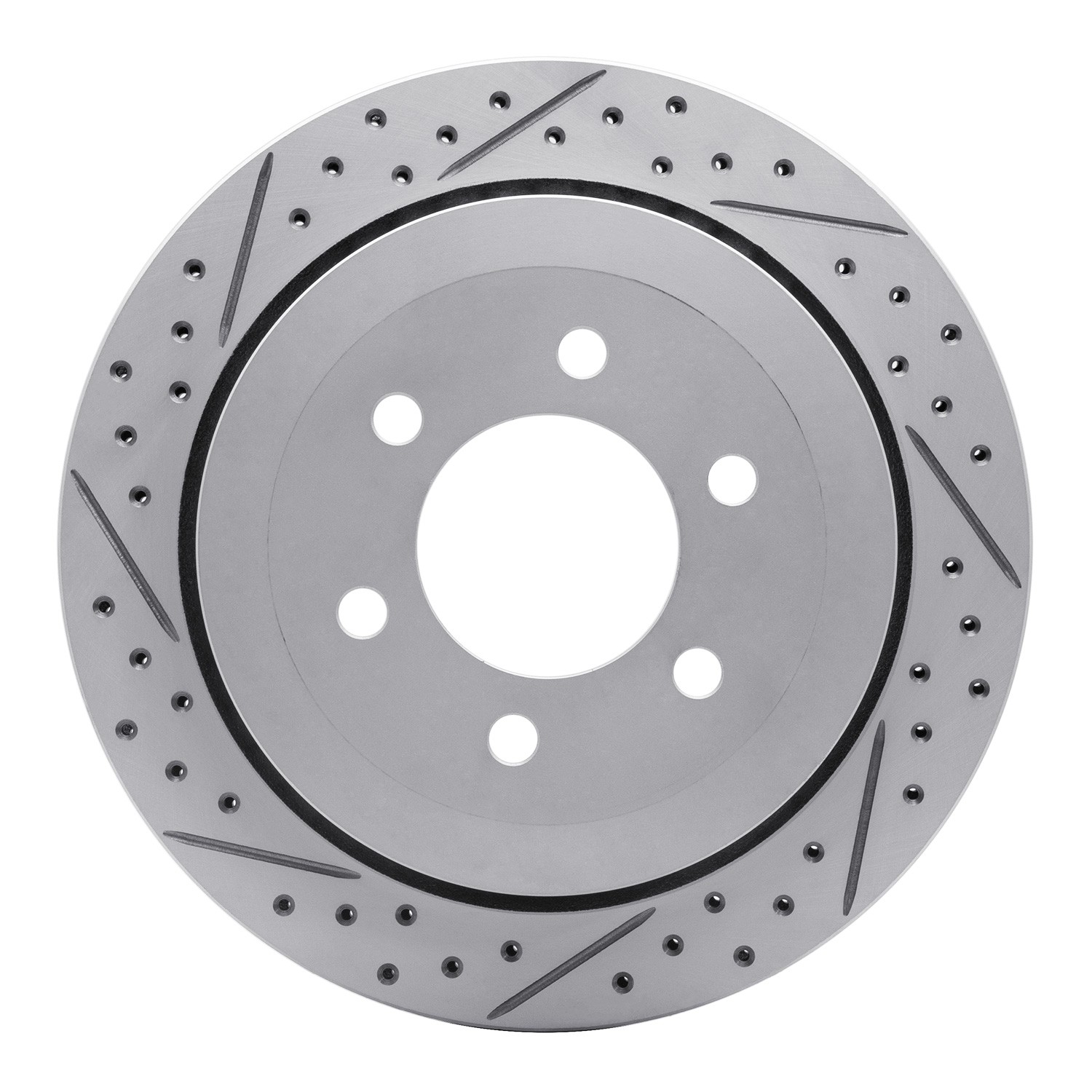 DYN 830-54205L DFC Geoperformance Rotor - Drilled and Slotted - Image 3