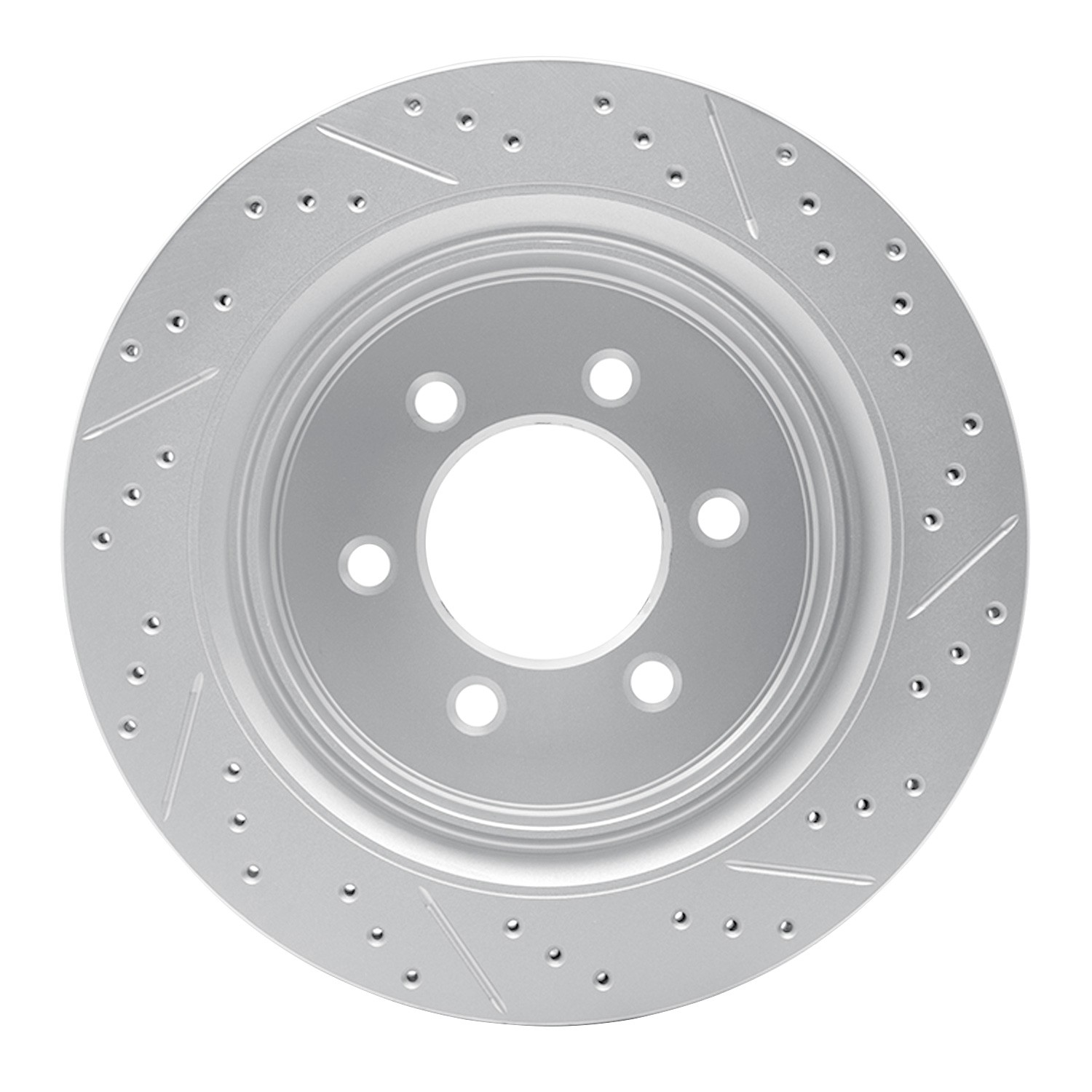 DYN 830-54220L DFC Geoperformance Rotor - Drilled and Slotted - Image 2