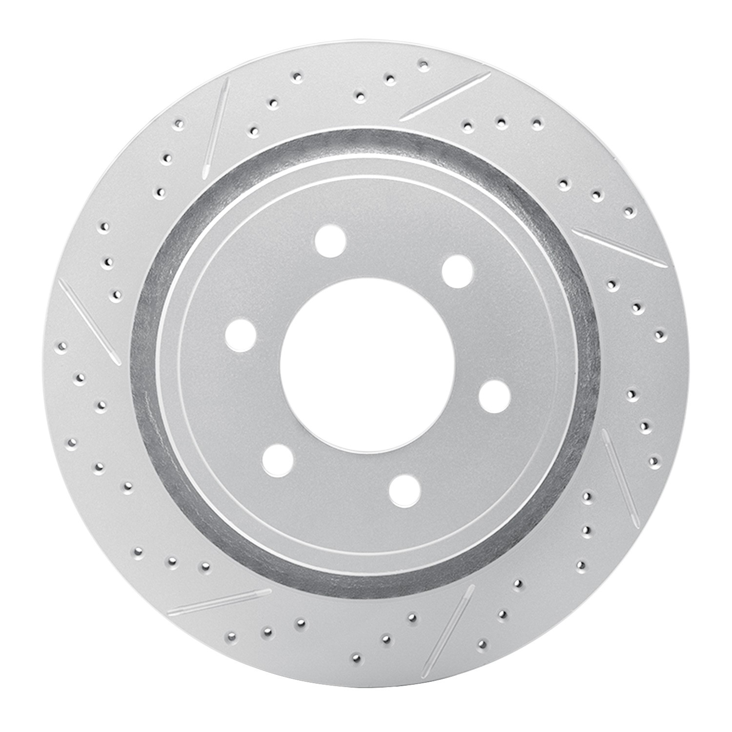 DYN 830-54220L DFC Geoperformance Rotor - Drilled and Slotted - Image 3