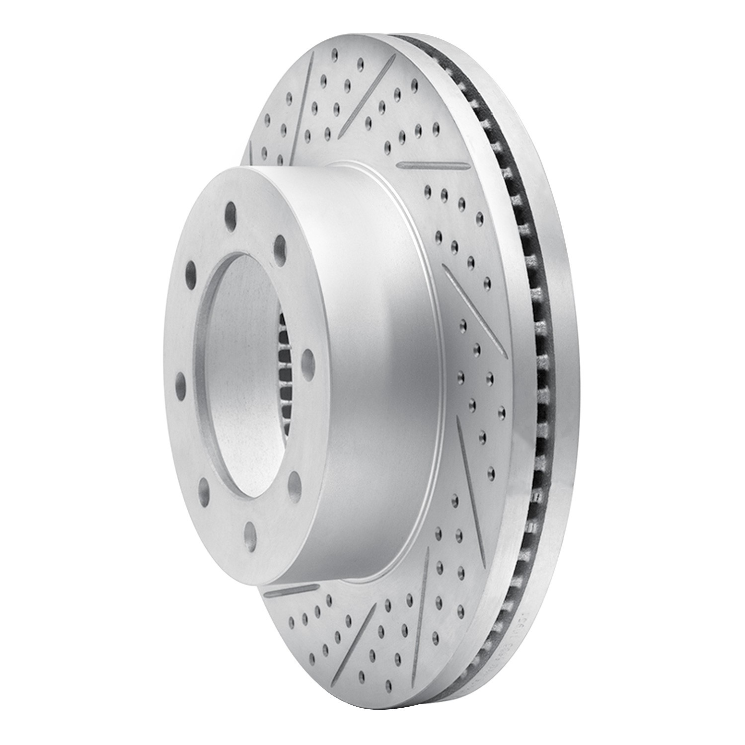 DYN 830-54223L DFC Geoperformance Rotor - Drilled and Slotted