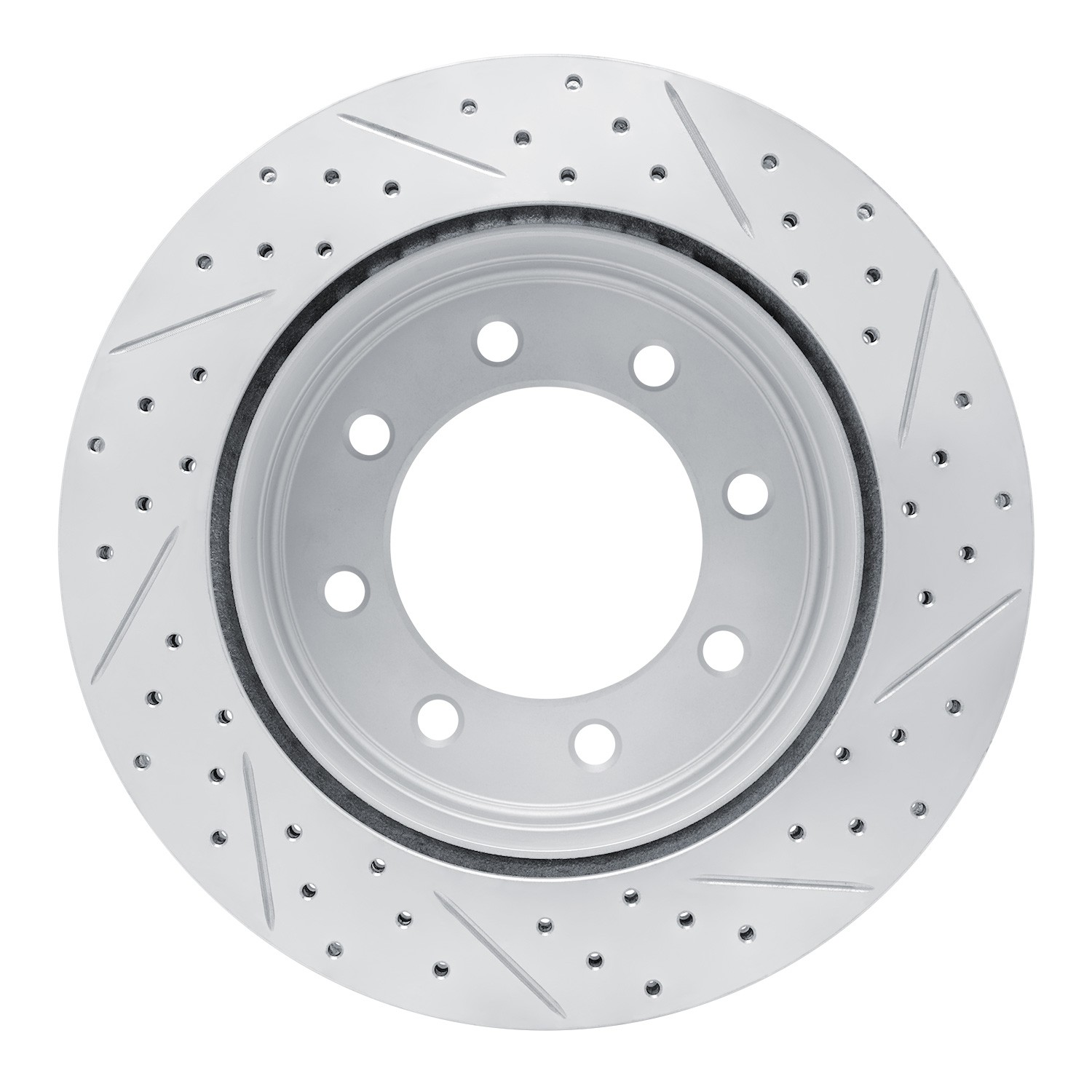 DYN 830-54227L DFC Geoperformance Rotor - Drilled and Slotted - Image 2