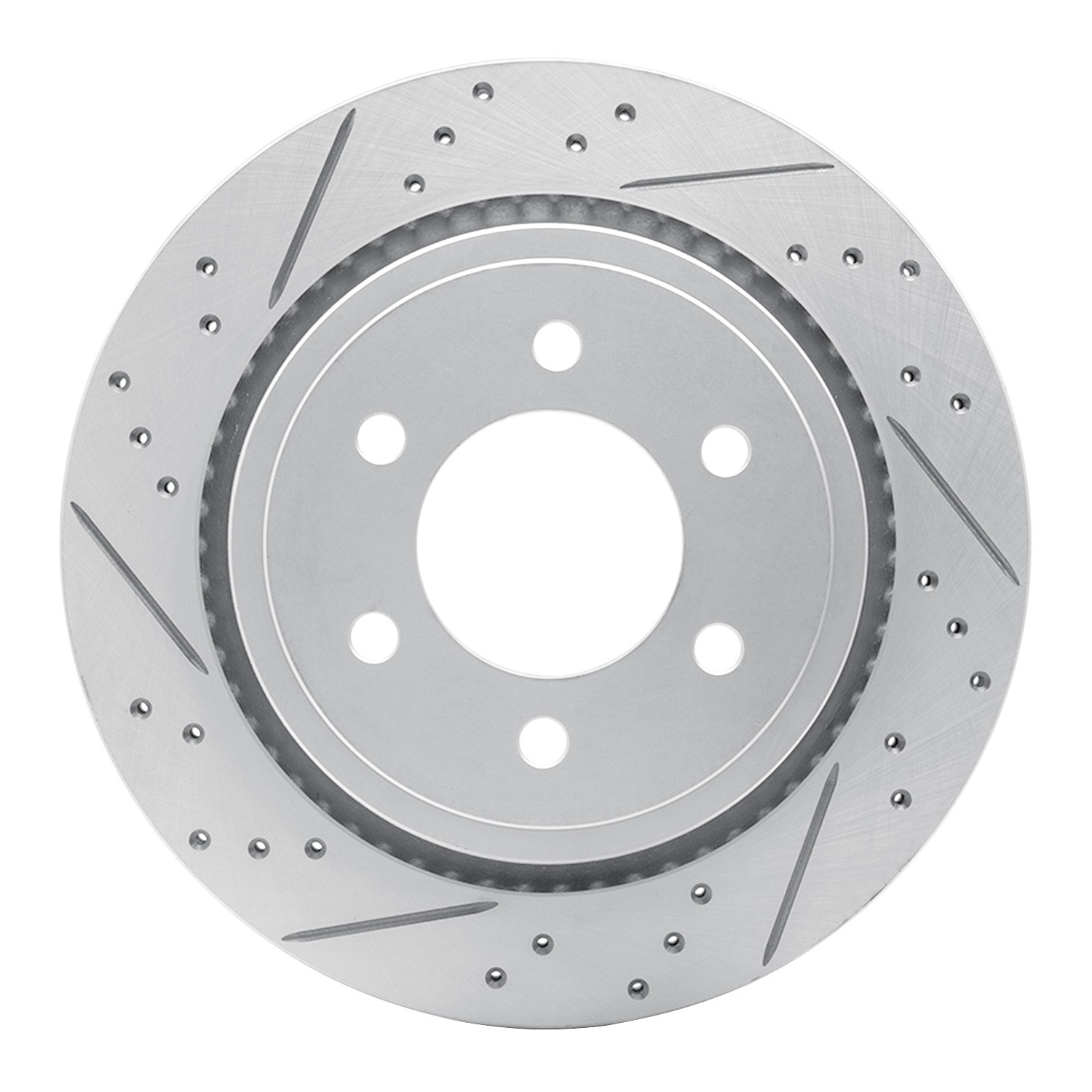 DYN 830-54231L DFC Geoperformance Rotor - Drilled and Slotted - Image 3