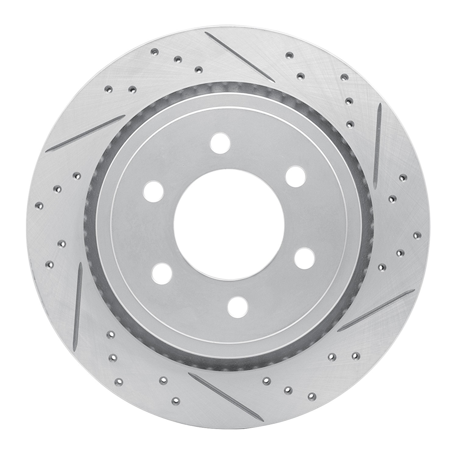 DYN 830-54231R DFC Geoperformance Rotor - Drilled and Slotted - Image 3