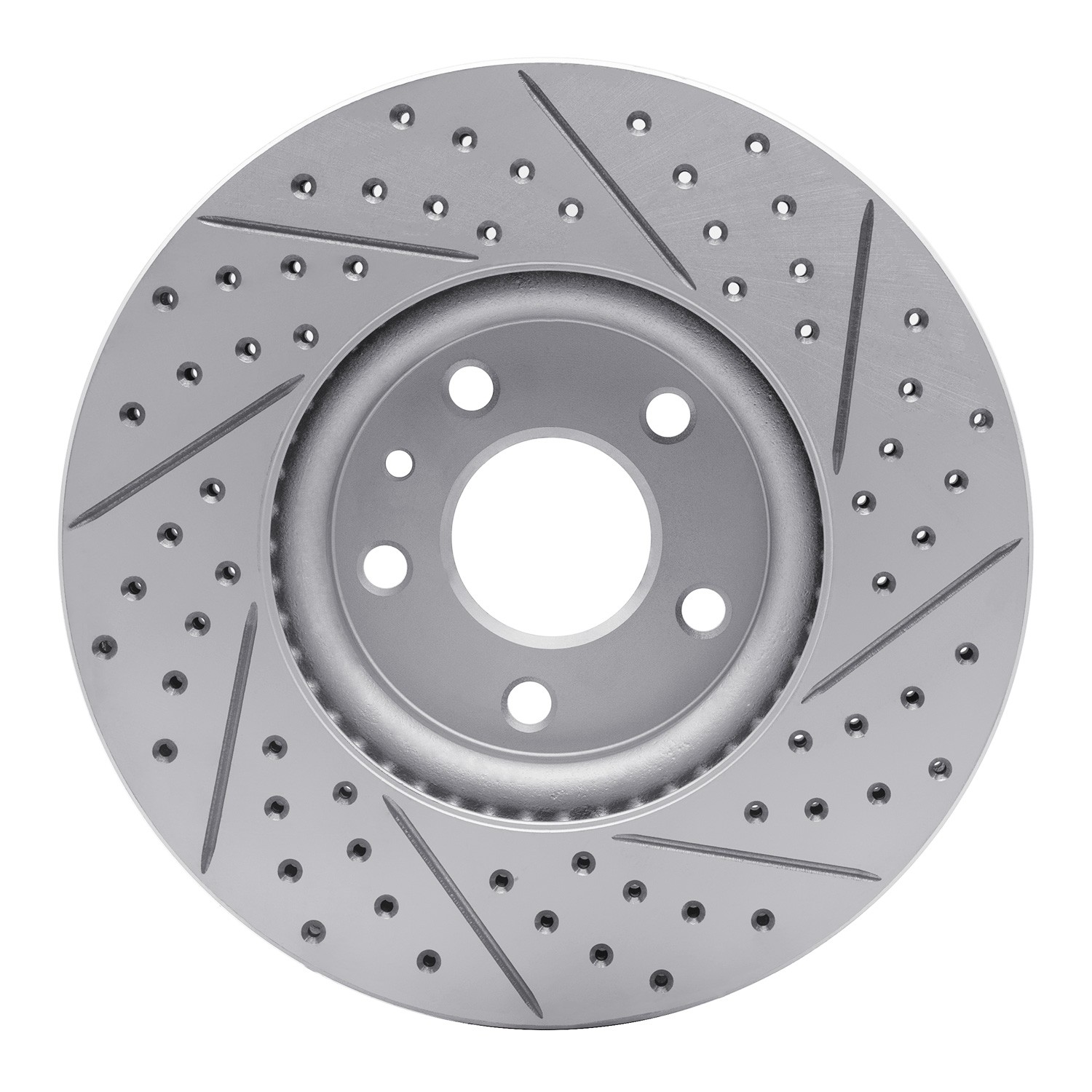 DYN 830-54259L DFC Geoperformance Rotor - Drilled and Slotted - Image 2