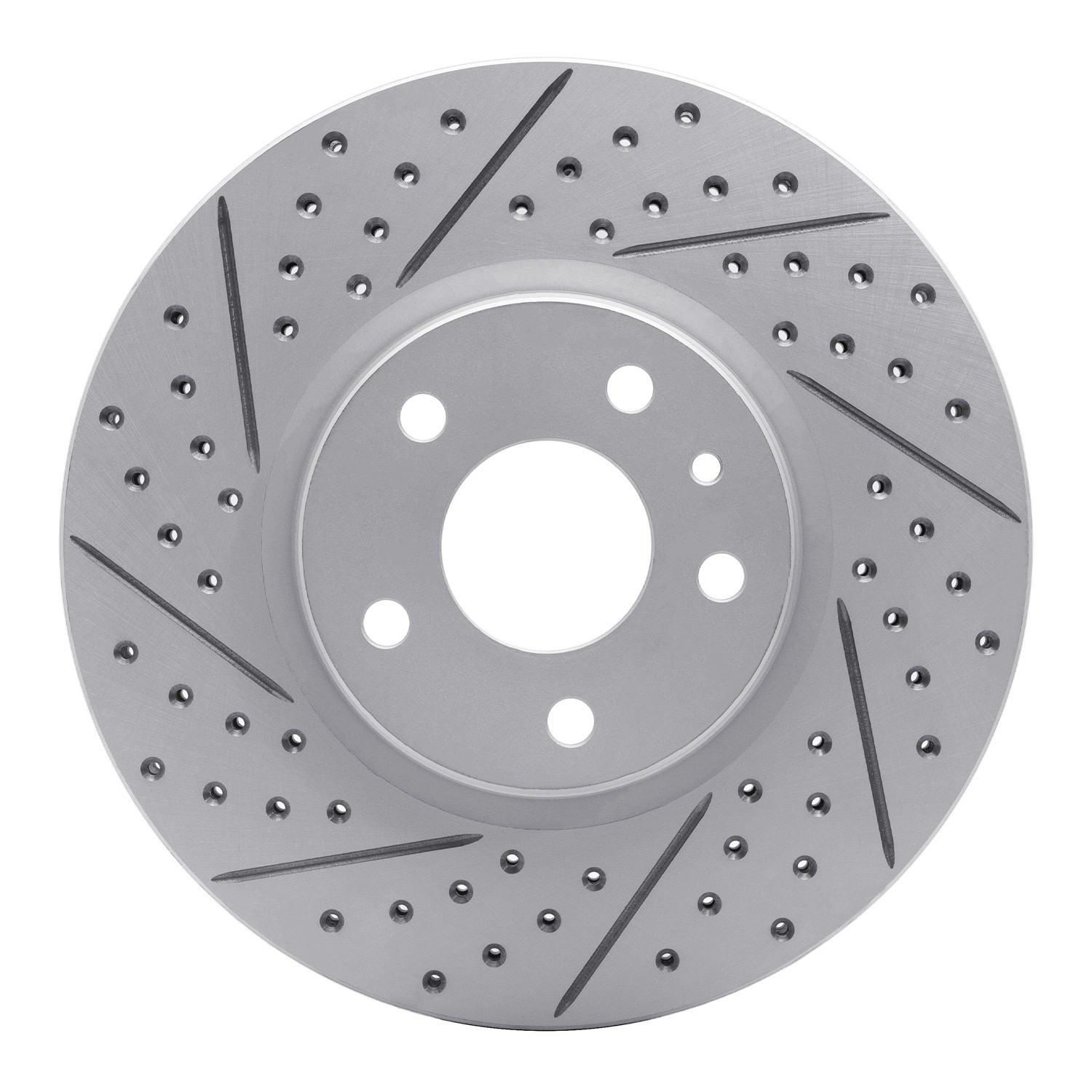DYN 830-54259L DFC Geoperformance Rotor - Drilled and Slotted - Image 3