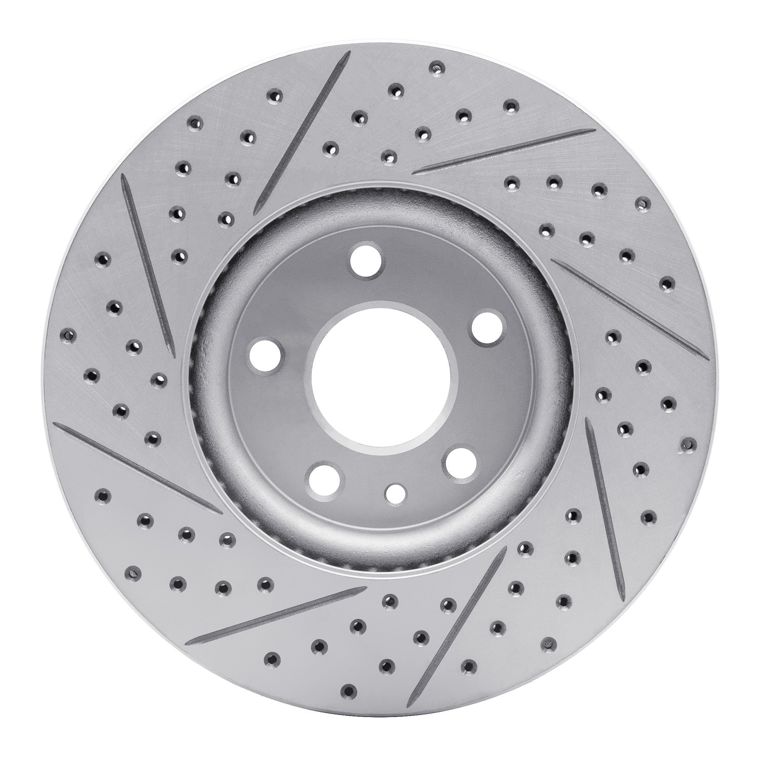DYN 830-54259R DFC Geoperformance Rotor - Drilled and Slotted - Image 2