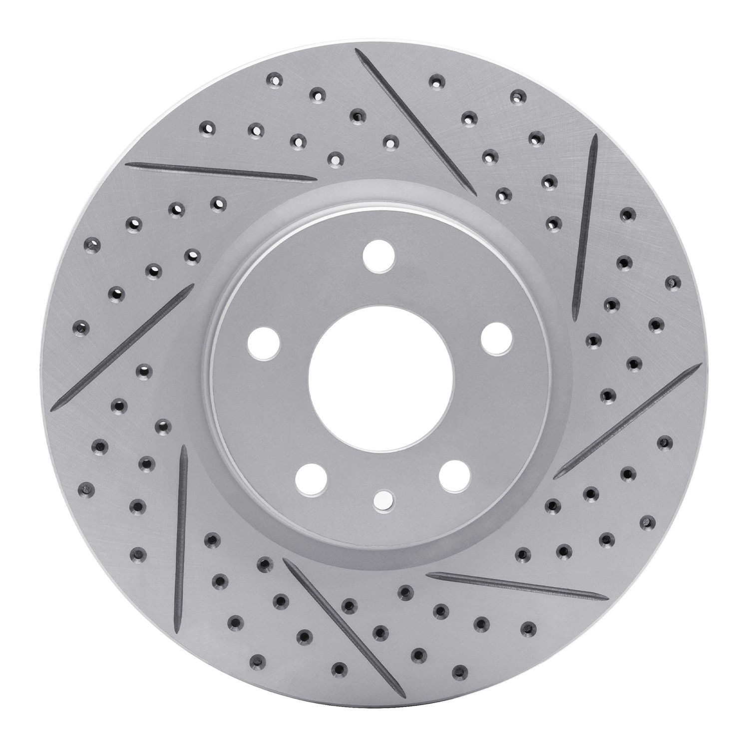 DYN 830-54259R DFC Geoperformance Rotor - Drilled and Slotted - Image 3
