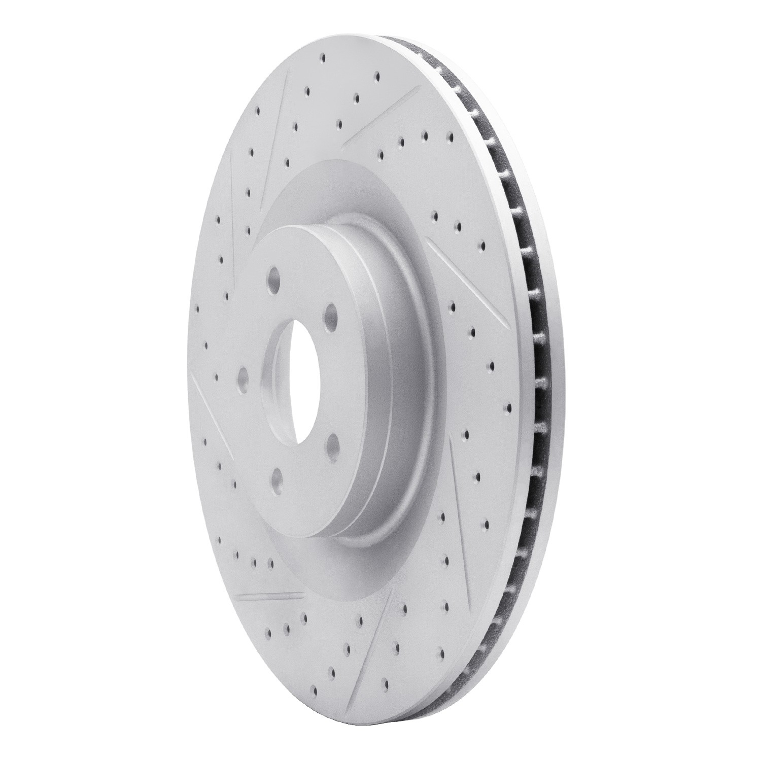 DYN 830-54261L DFC Geoperformance Rotor - Drilled and Slotted