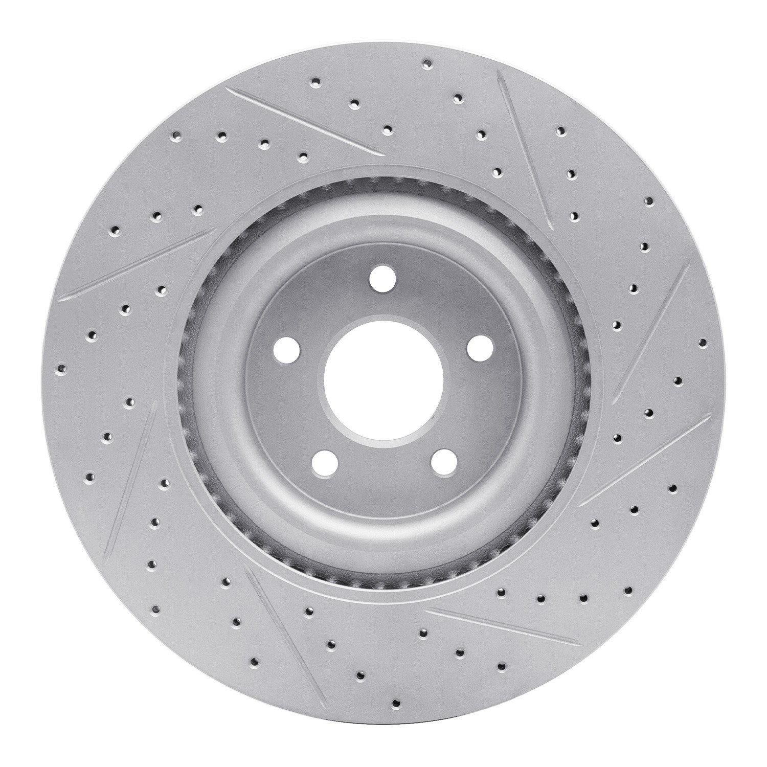 DYN 830-54261L DFC Geoperformance Rotor - Drilled and Slotted - Image 2