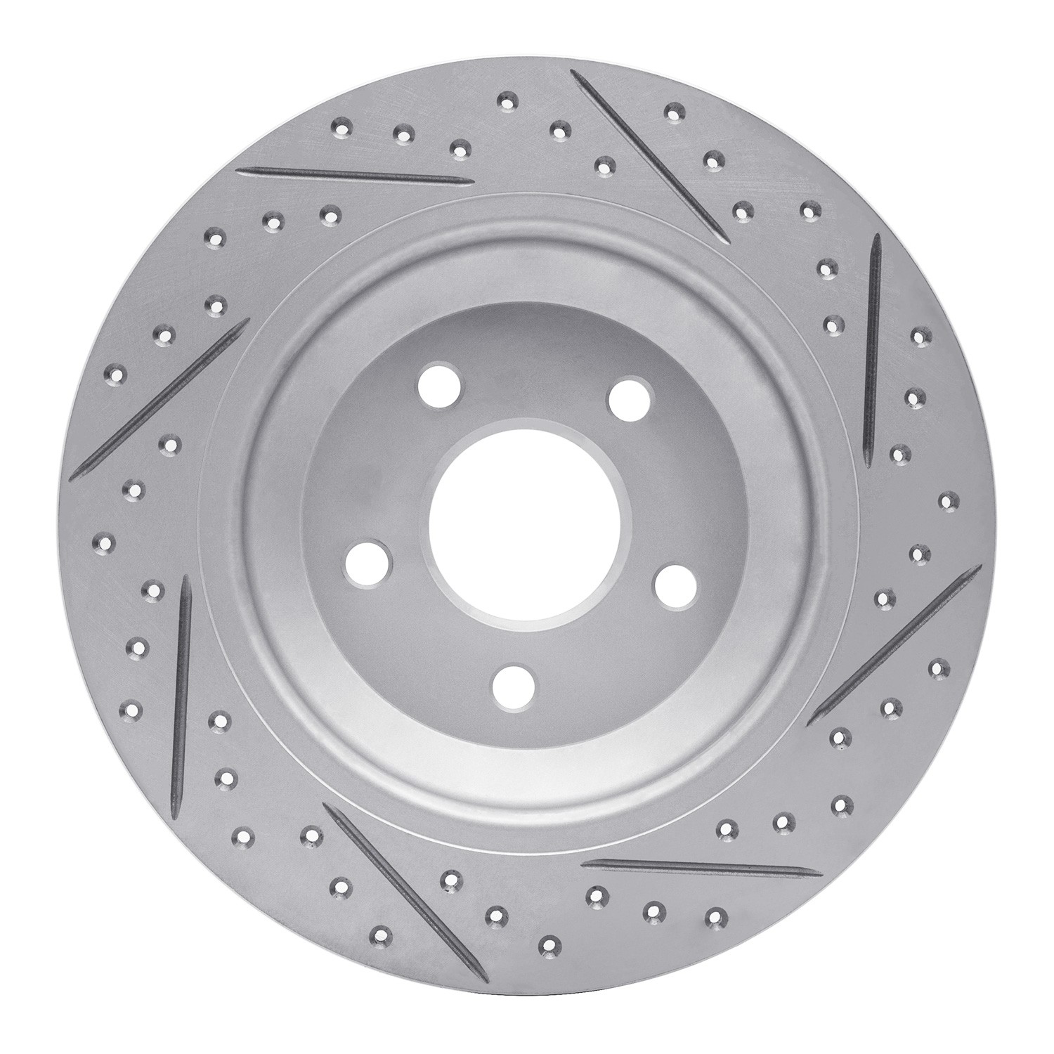 DYN 830-54262L DFC Geoperformance Rotor - Drilled and Slotted - Image 2
