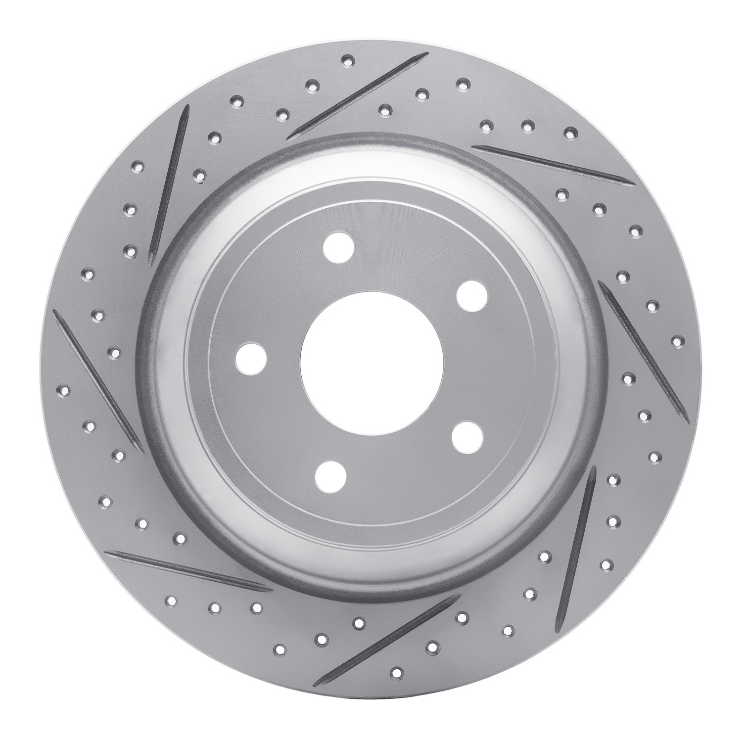 DYN 830-54262L DFC Geoperformance Rotor - Drilled and Slotted - Image 3
