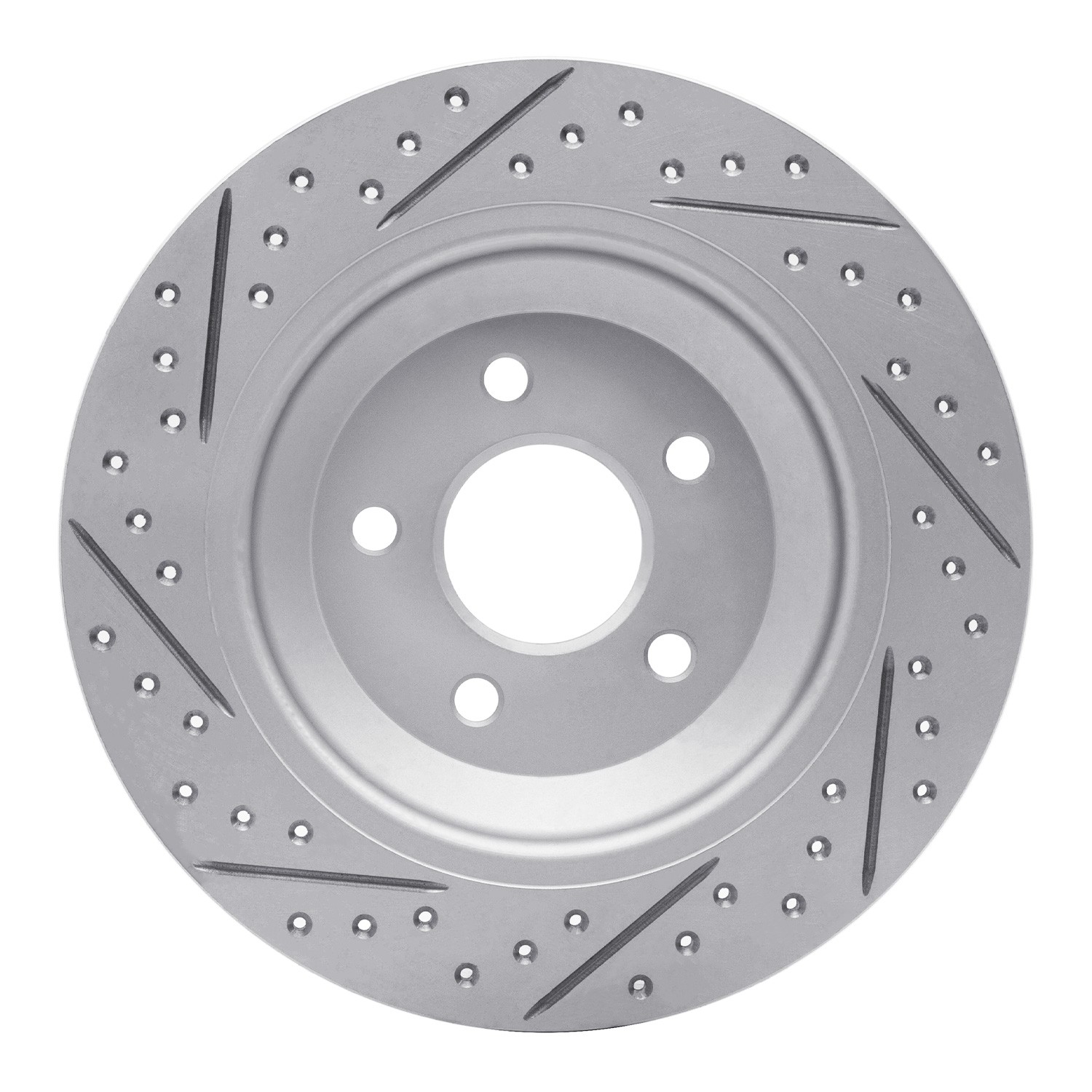 DYN 830-54262R DFC Geoperformance Rotor - Drilled and Slotted - Image 2
