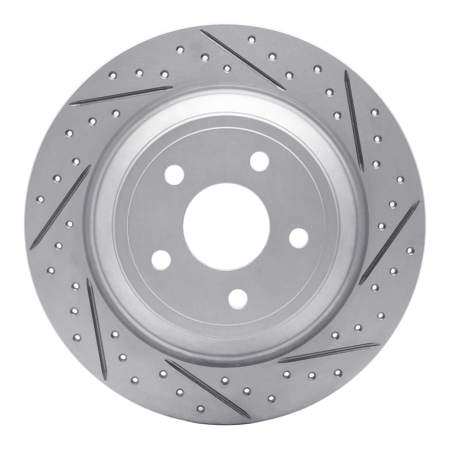DYN 830-54262R DFC Geoperformance Rotor - Drilled and Slotted - Image 3