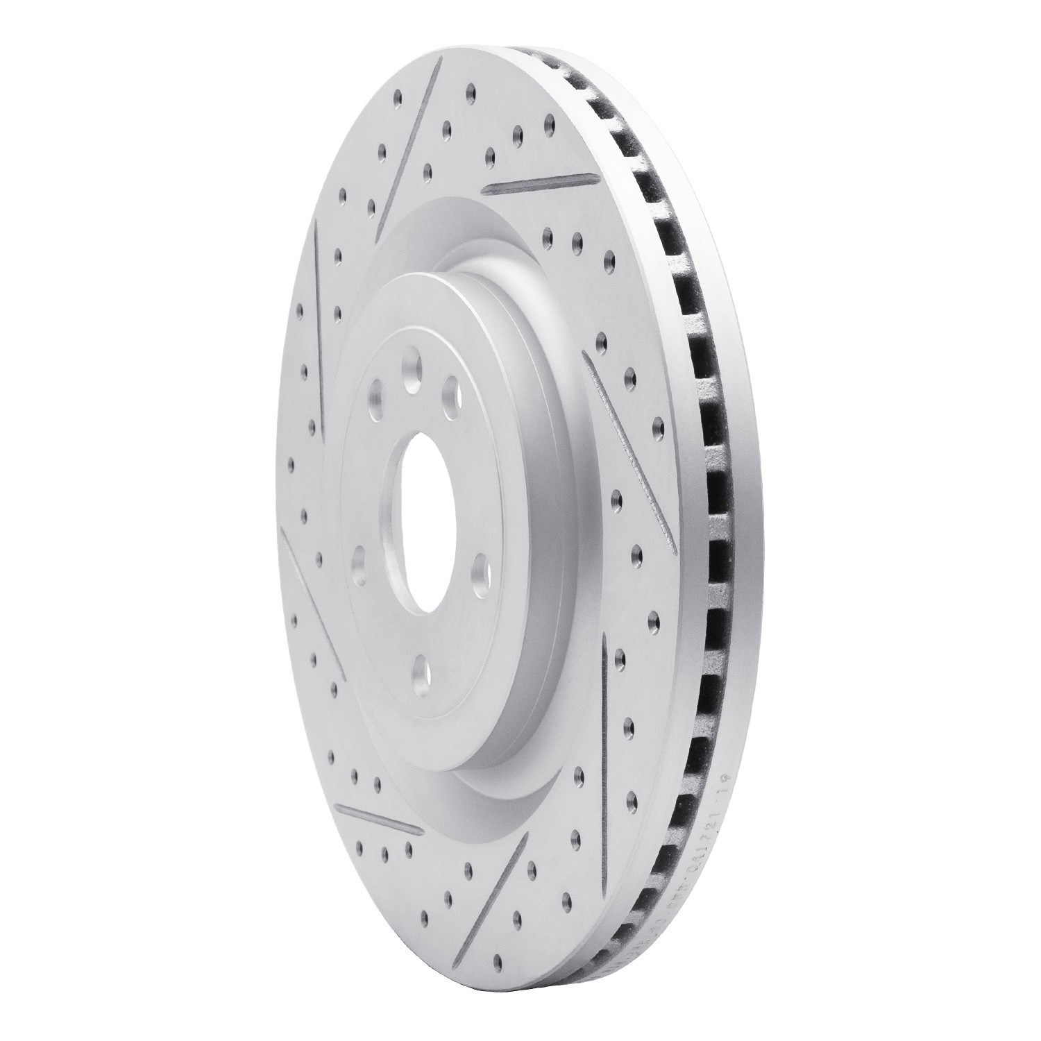 DYN 830-54266L DFC Geoperformance Rotor - Drilled and Slotted