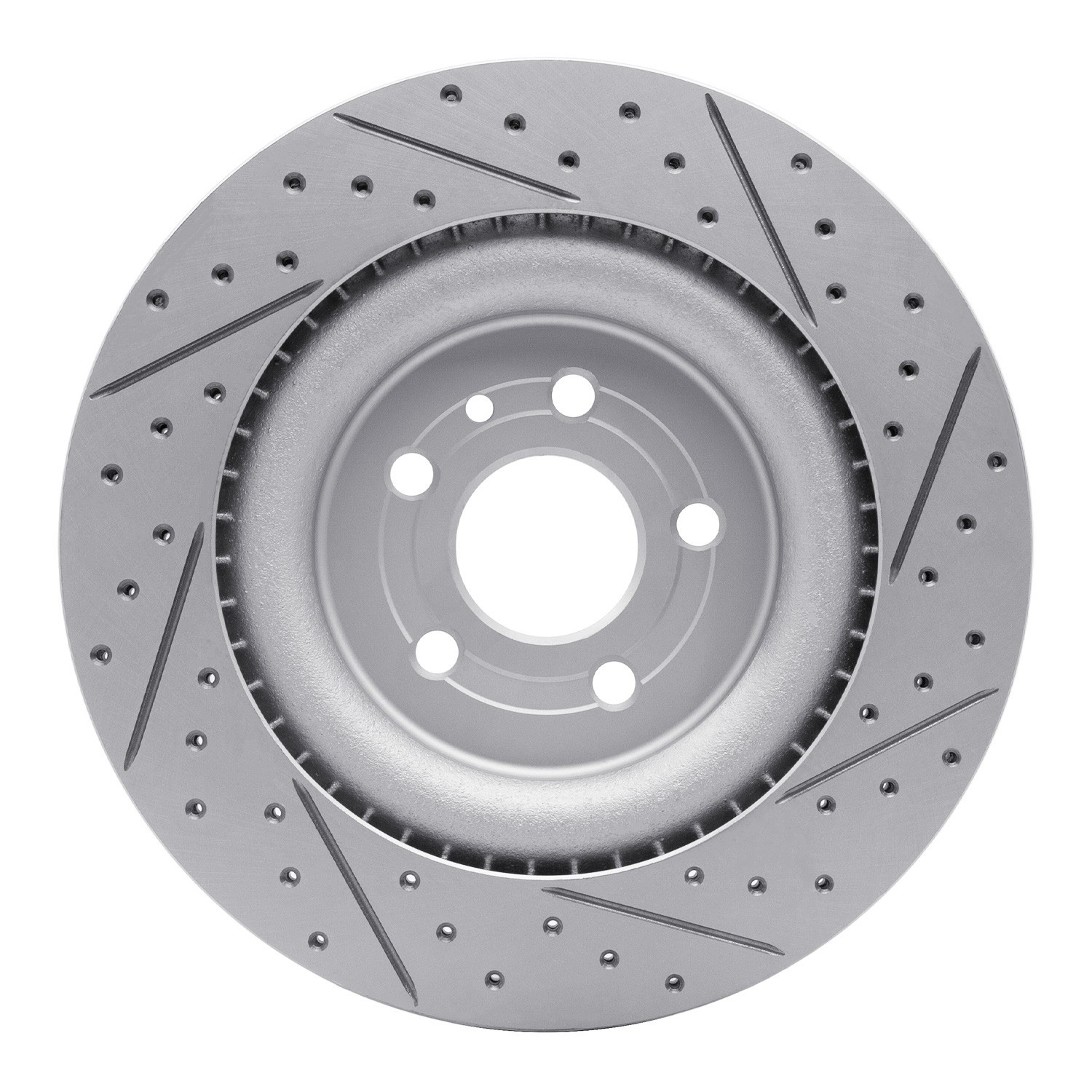 DYN 830-54266L DFC Geoperformance Rotor - Drilled and Slotted - Image 2