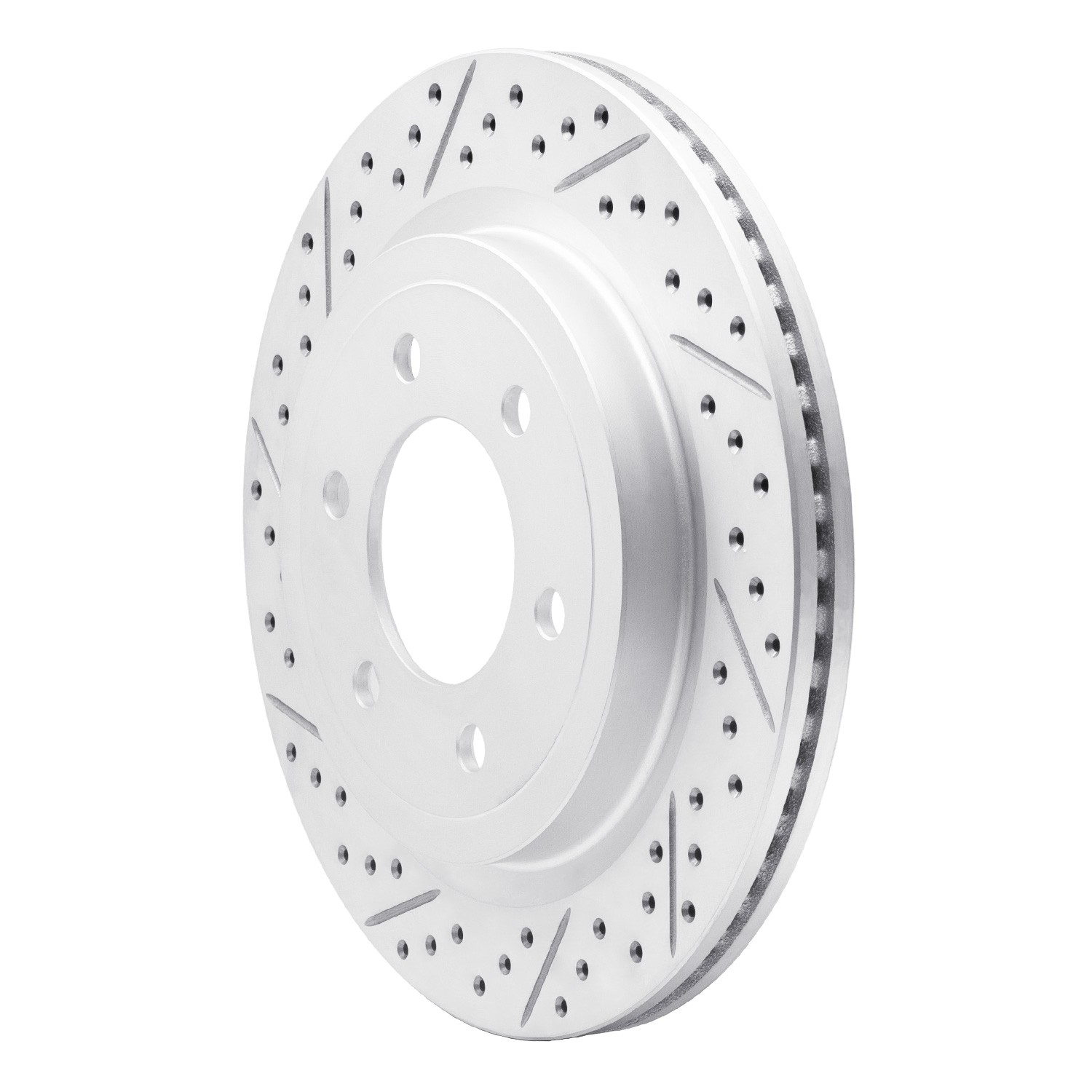 DYN 830-54267L DFC Geoperformance Rotor - Drilled and Slotted
