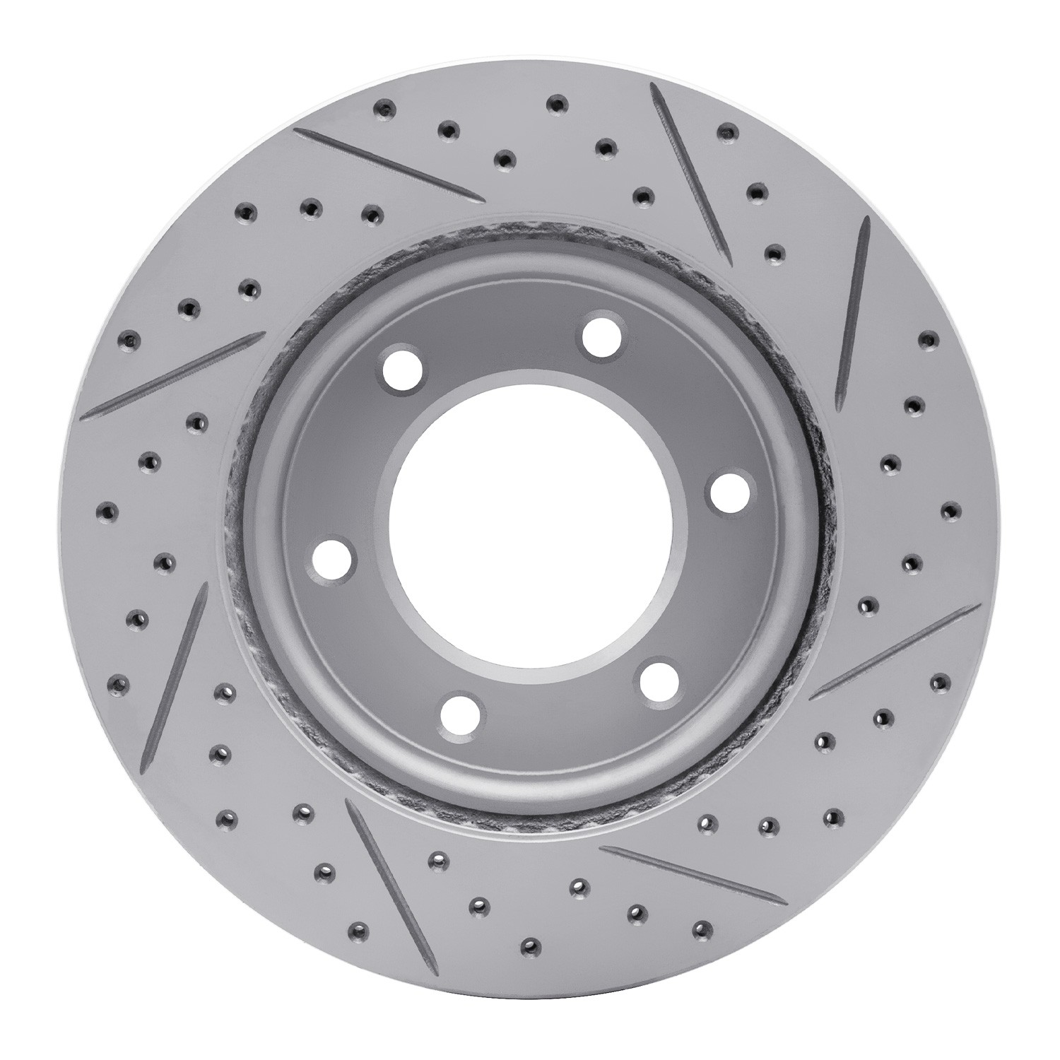 DYN 830-54275L DFC Geoperformance Rotor - Drilled and Slotted - Image 2