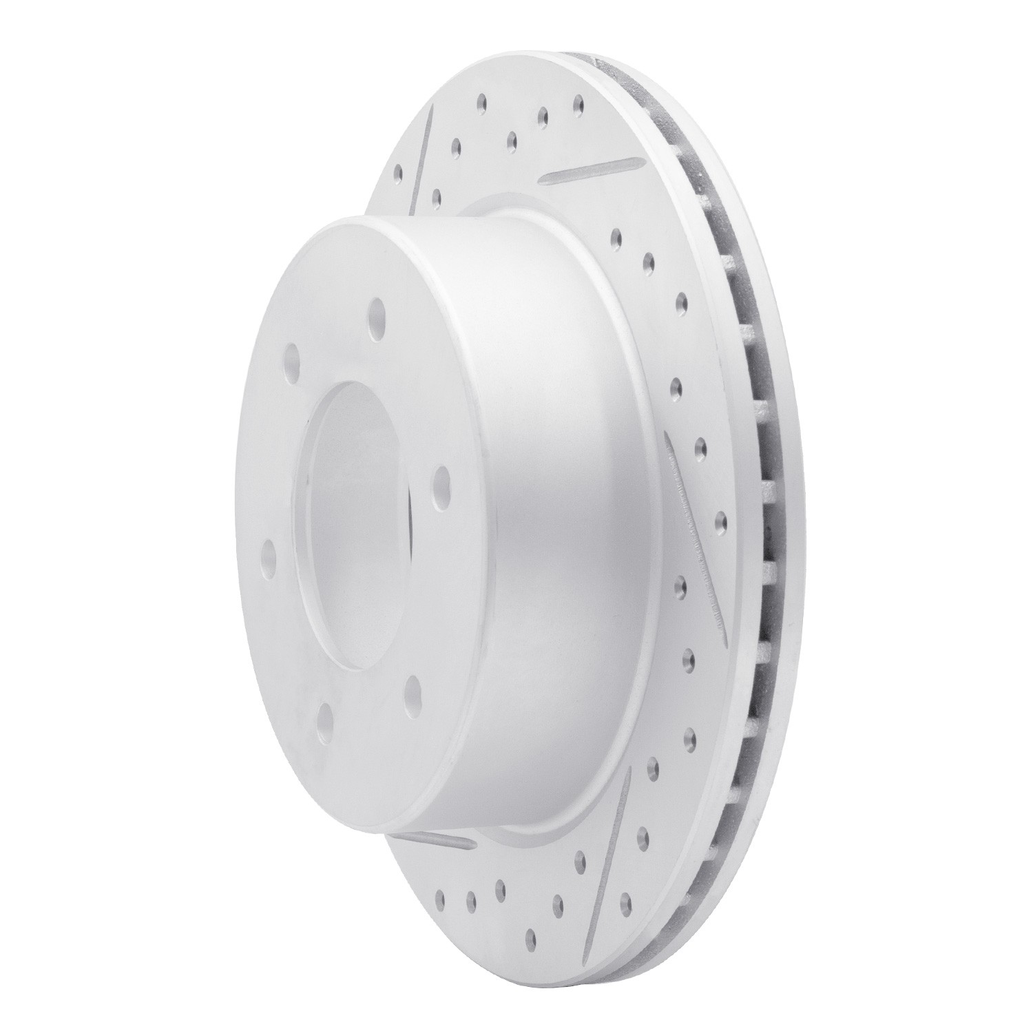 DYN 830-54276L DFC Geoperformance Rotor - Drilled and Slotted