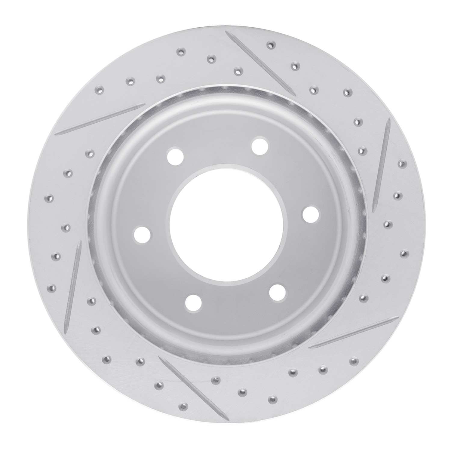 DYN 830-54276L DFC Geoperformance Rotor - Drilled and Slotted - Image 2