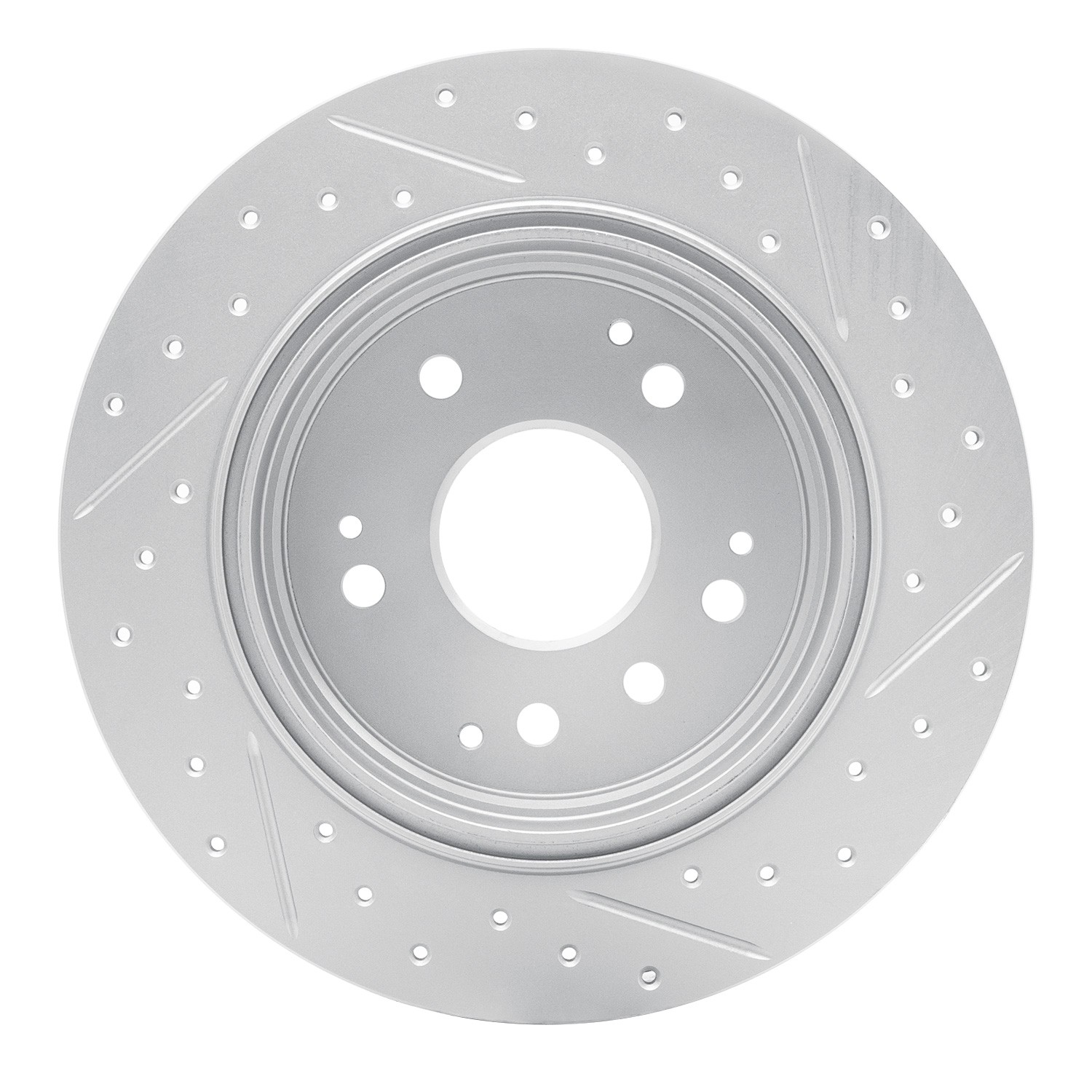 DYN 830-58019L DFC Geoperformance Rotor - Drilled and Slotted - Image 2